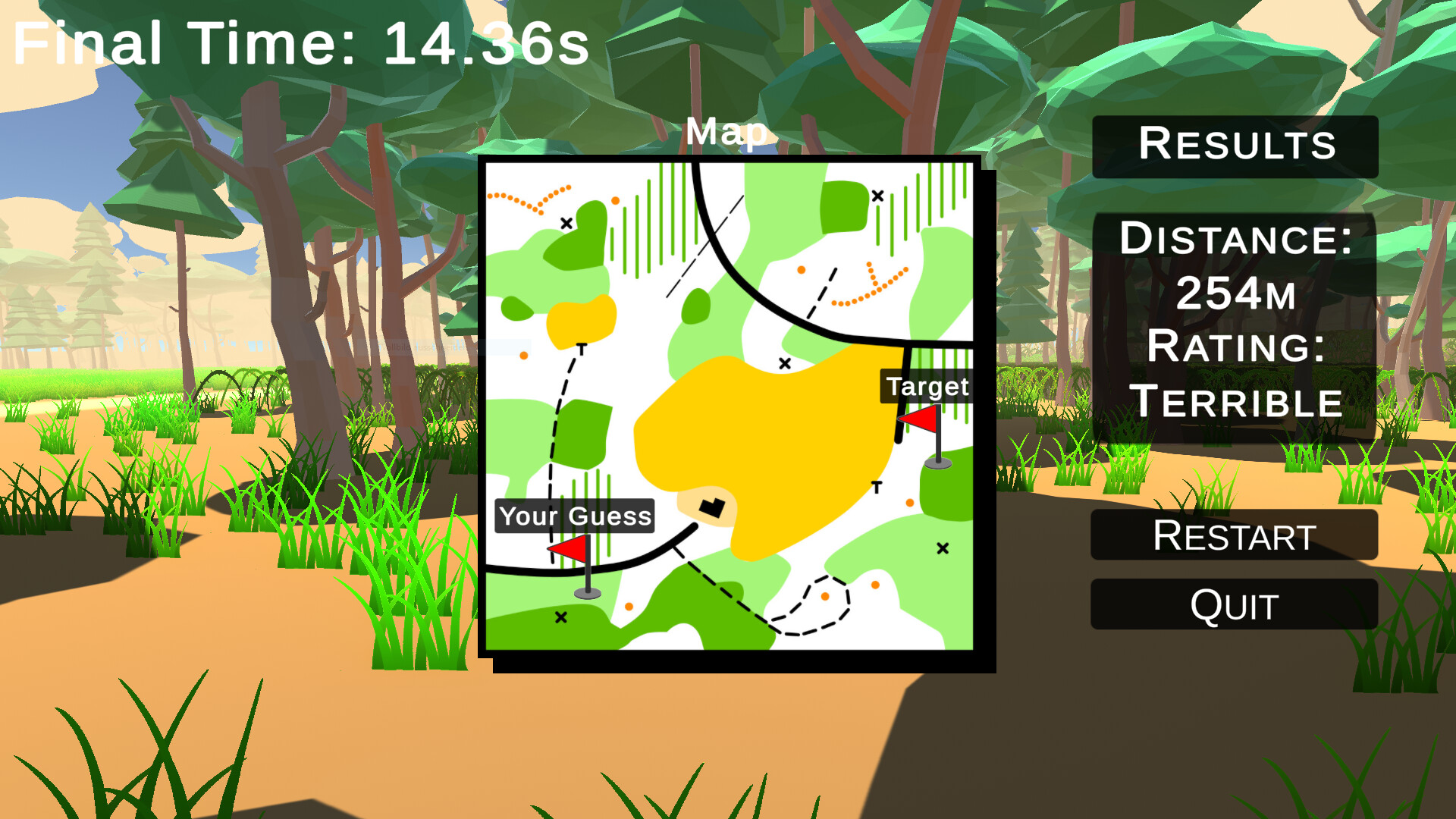 Orienteering Simulator screenshot 5