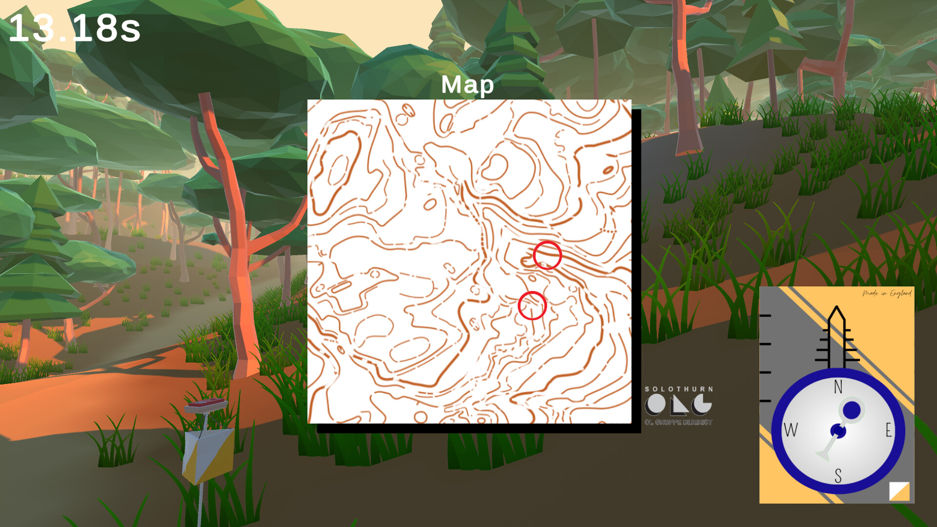 Orienteering Simulator screenshot 3