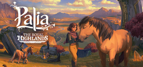 Palia characters gathered in the official Steam artwork