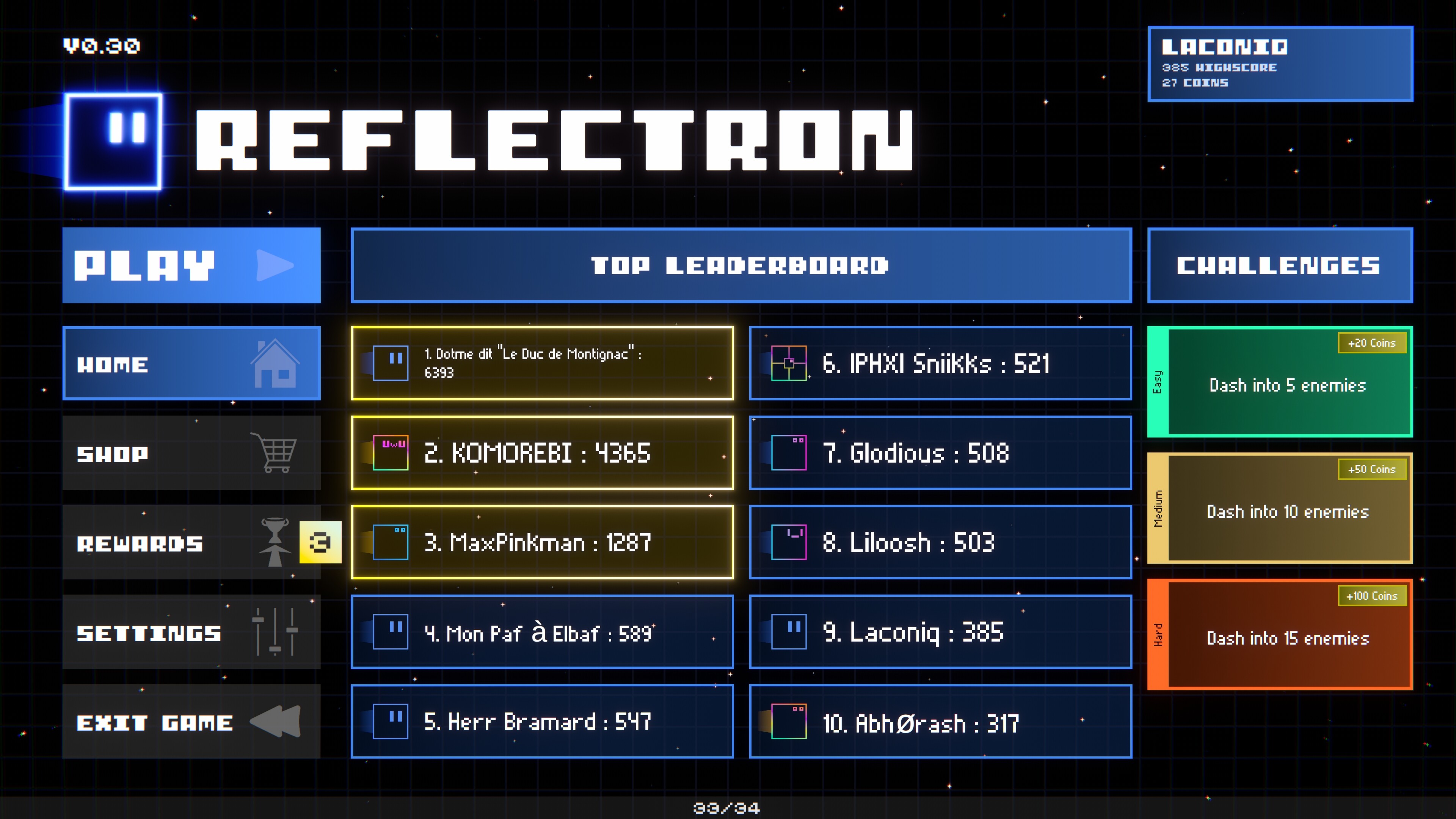 Reflectron screenshot 7
