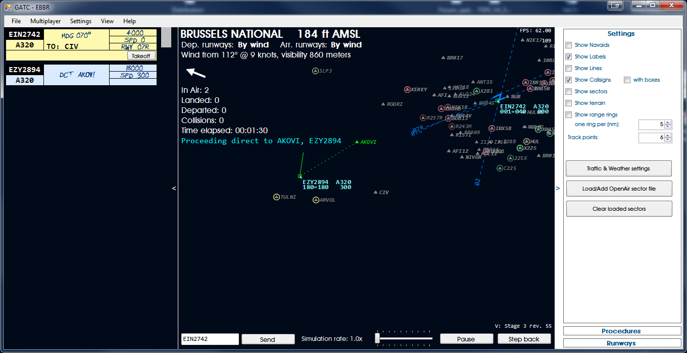 Global ATC Simulator screenshot 3