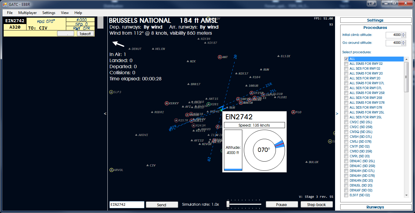 Global ATC Simulator screenshot 5