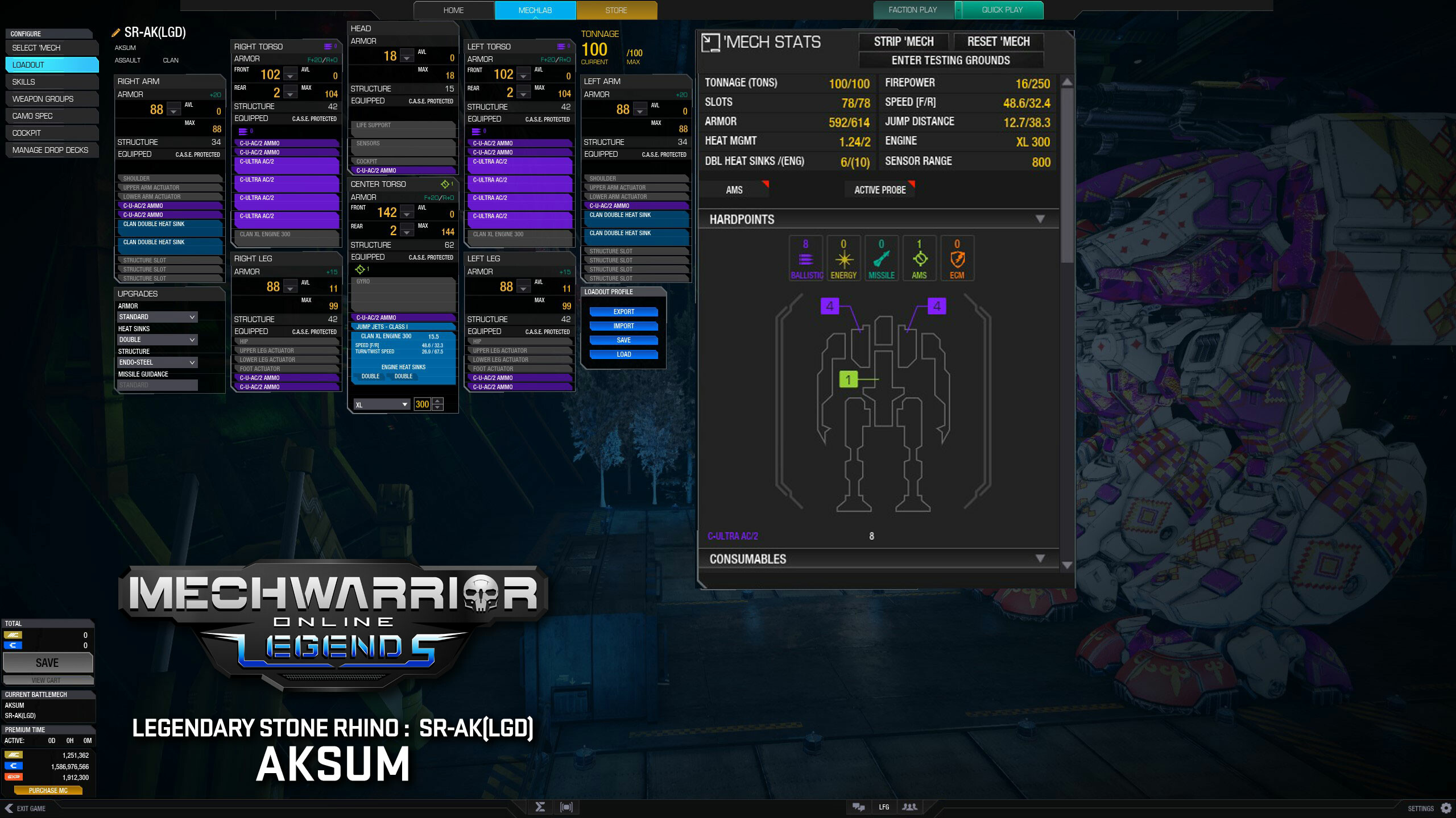 MechWarrior Online™ - Aksum Legendary Mech Pack screenshot 3