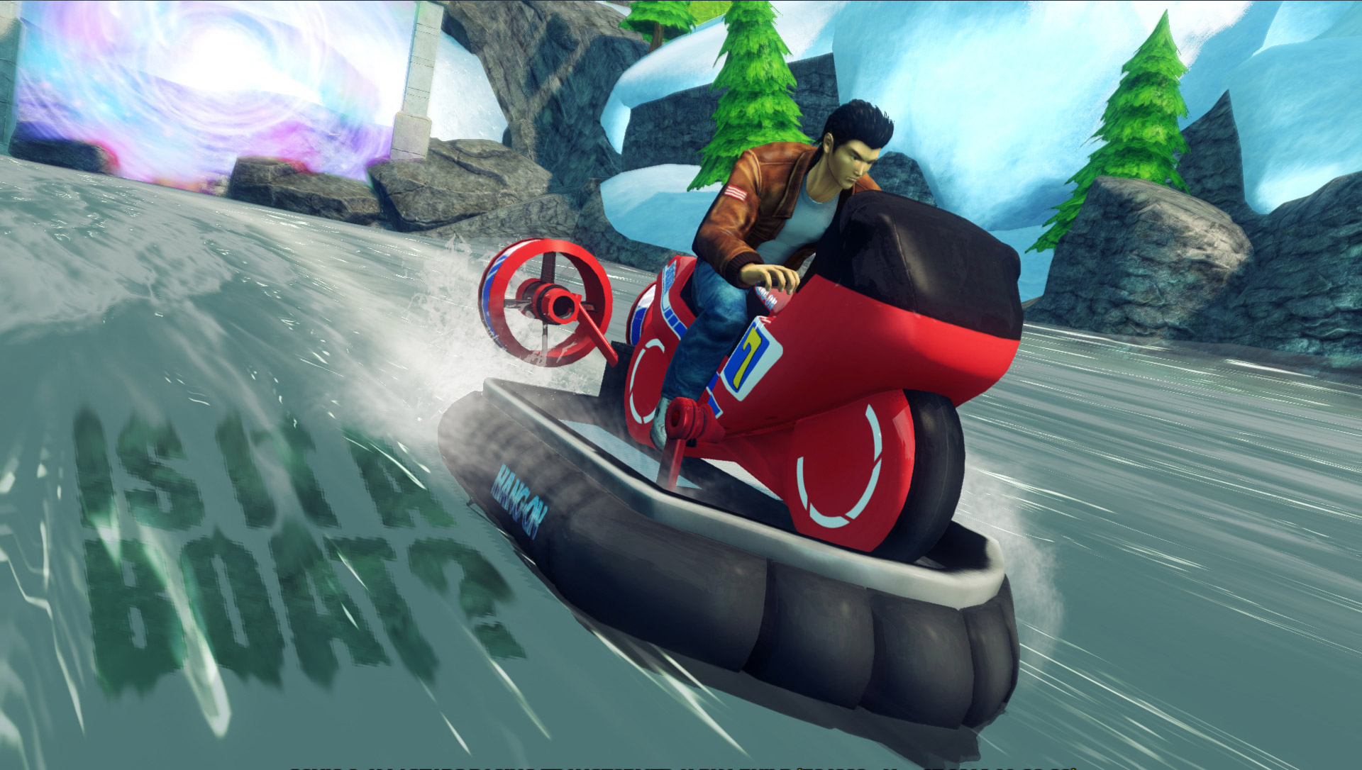 Sonic and All-Stars Racing Transformed: Ryo Hazuki screenshot 1