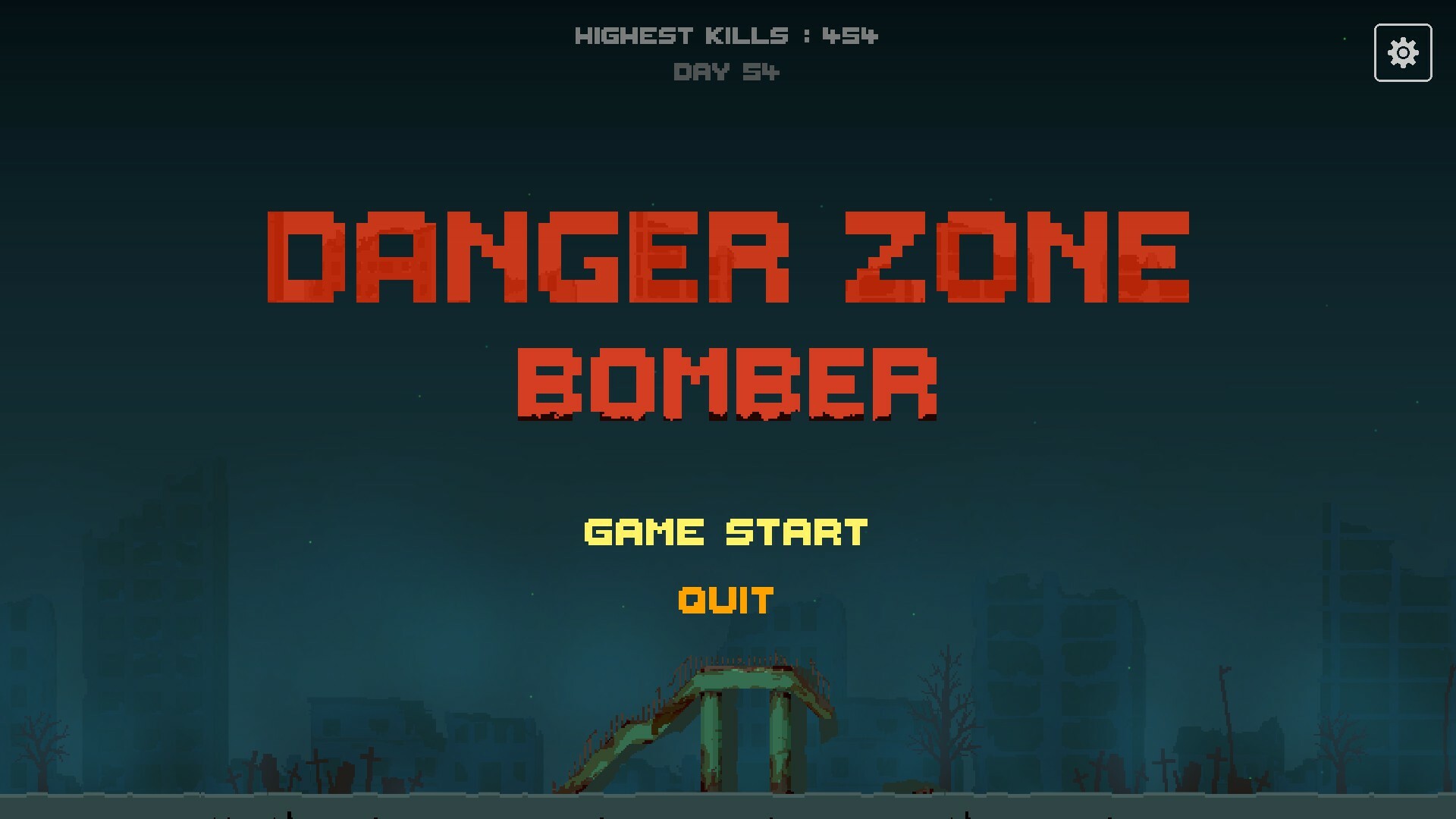 DANGER ZONE BOMBER screenshot 1