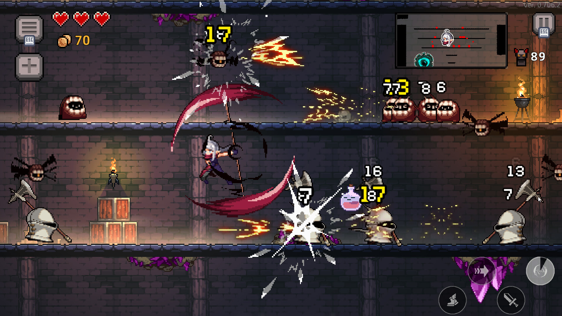 DUNGEON SLASHER screenshot 2