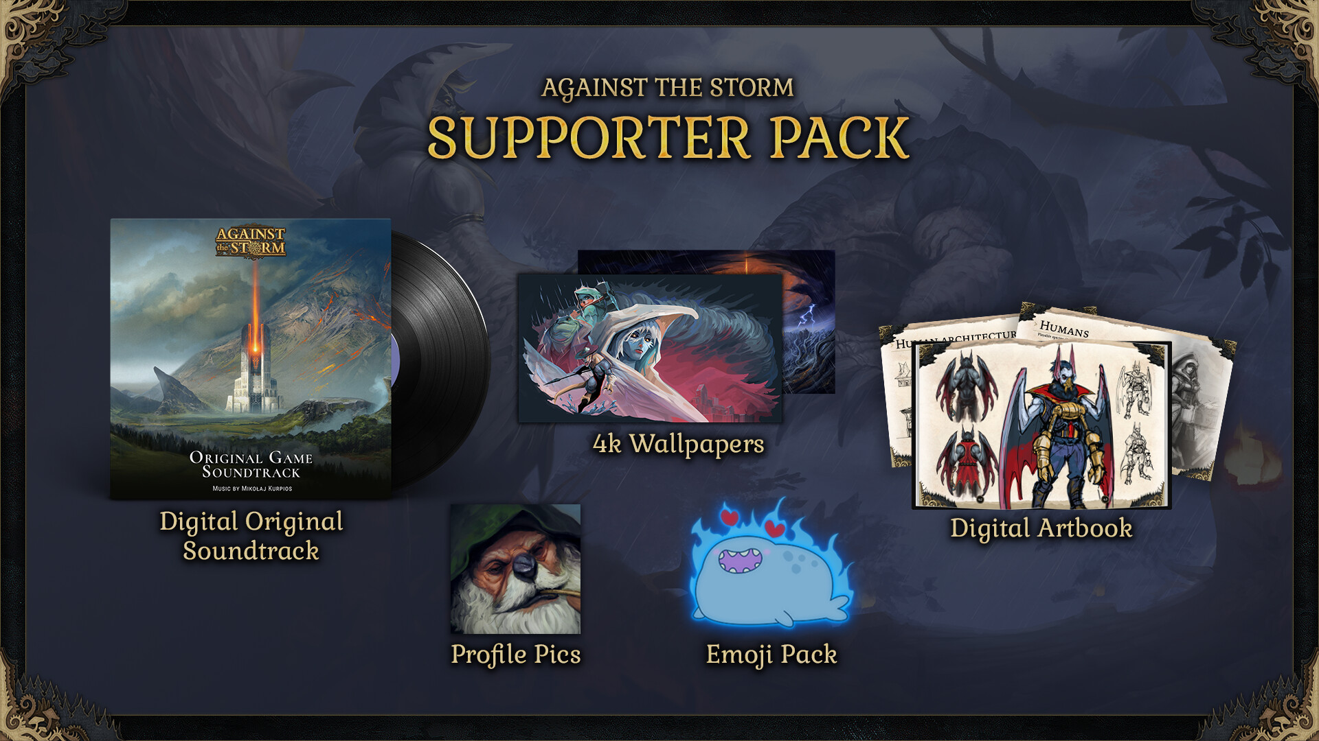 Against the Storm - Supporter Pack screenshot 1