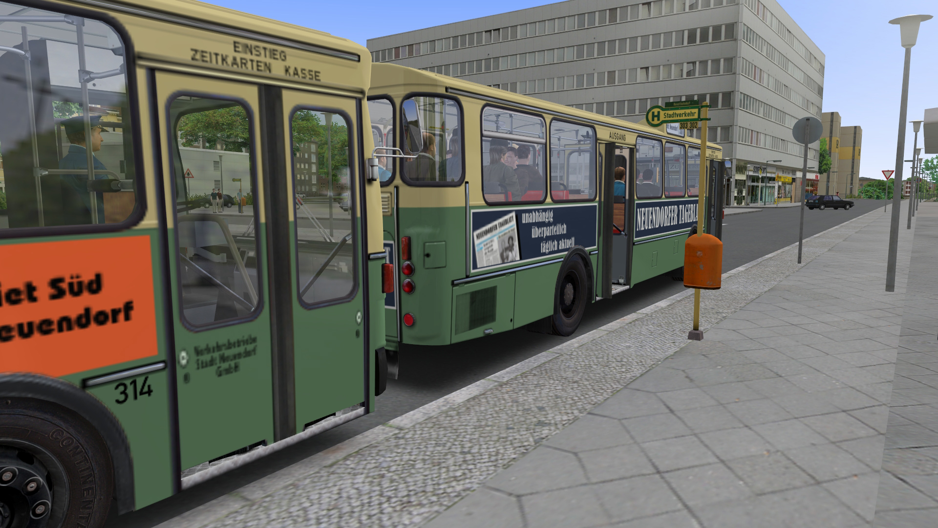 OMSI 2 Add-on City Bus O305 screenshot 12