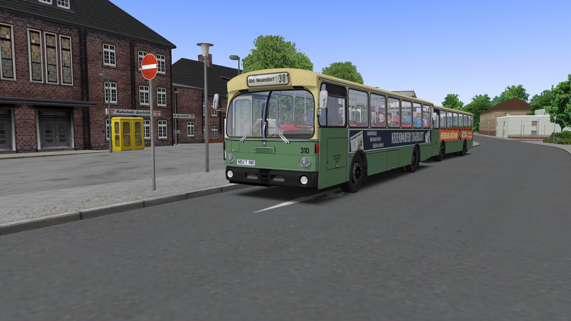 OMSI 2 Add-on City Bus O305 screenshot 10