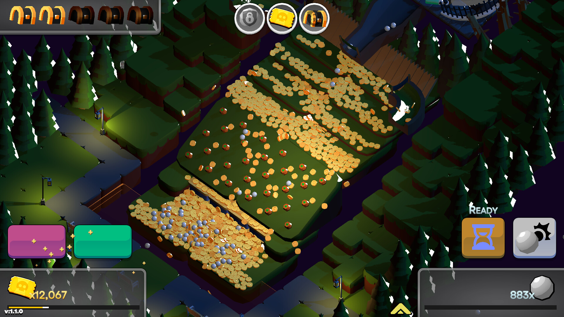 Pocket Pusher screenshot 1