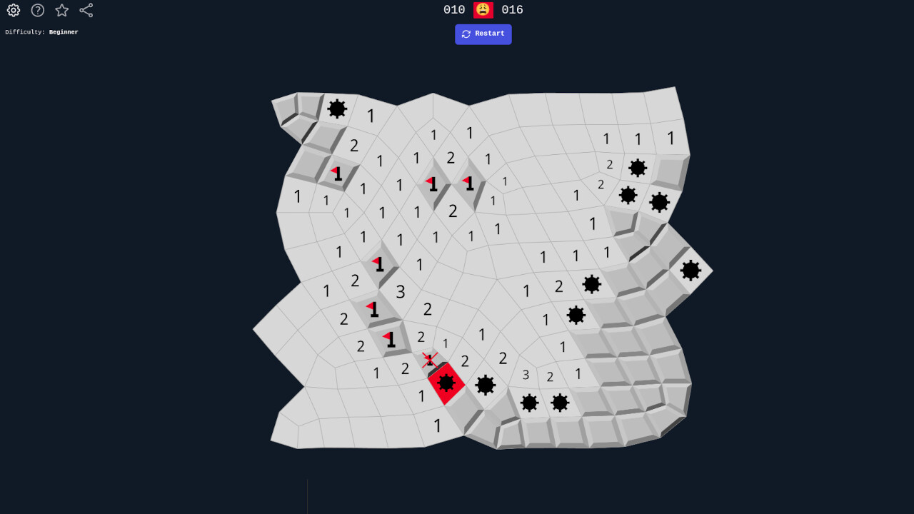 Minesweeper Twist screenshot 1