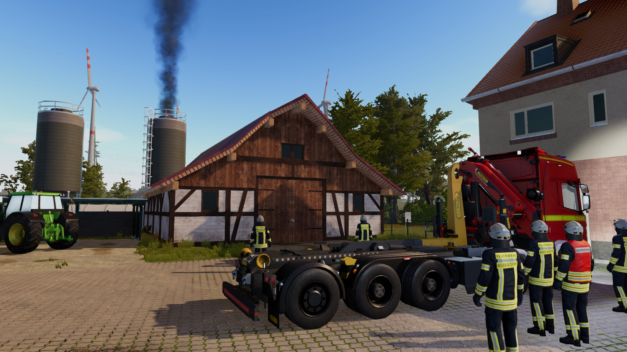 Notruf 112 - Die Feuerwehr Simulation 2: WLF - Das Wechselladerfahrzeug screenshot 3