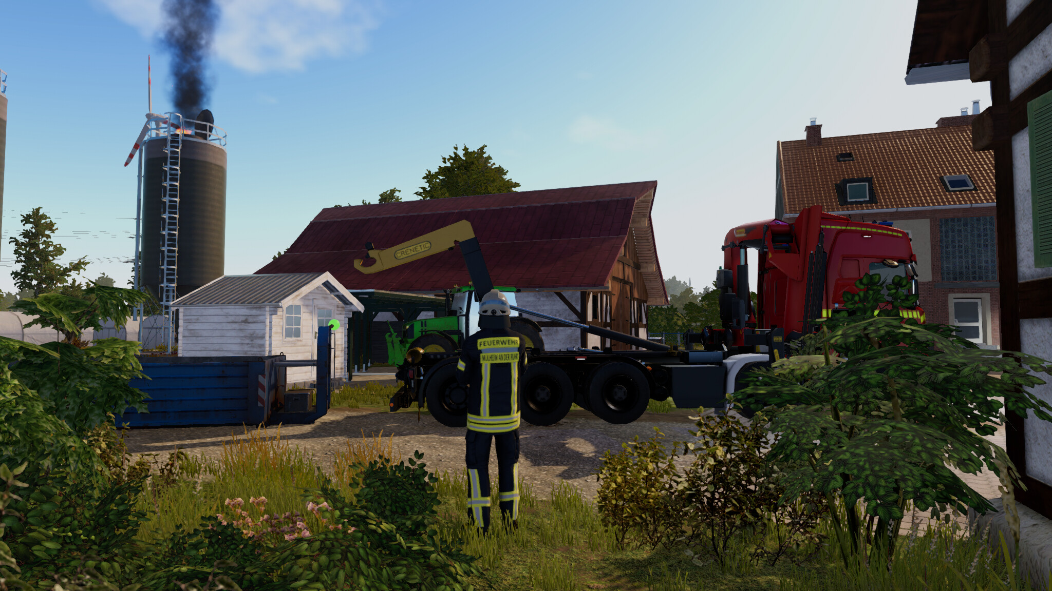 Notruf 112 - Die Feuerwehr Simulation 2: WLF - Das Wechselladerfahrzeug screenshot 6