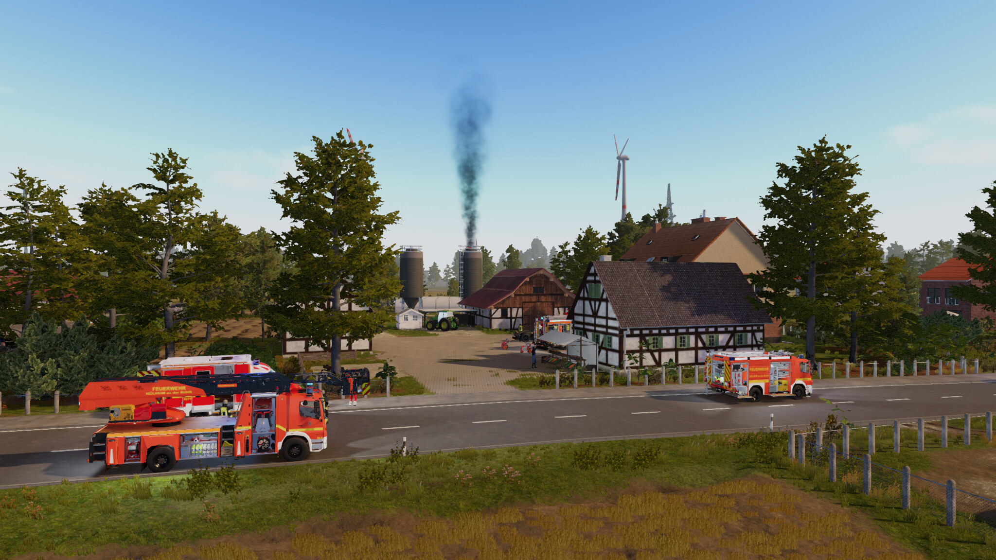 Notruf 112 - Die Feuerwehr Simulation 2: WLF - Das Wechselladerfahrzeug screenshot 2