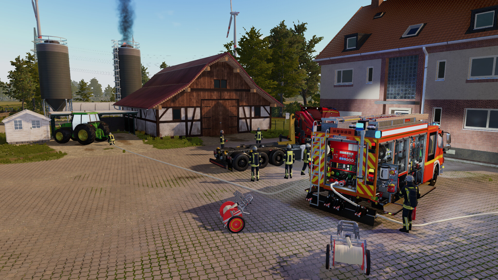 Notruf 112 - Die Feuerwehr Simulation 2: WLF - Das Wechselladerfahrzeug screenshot 4