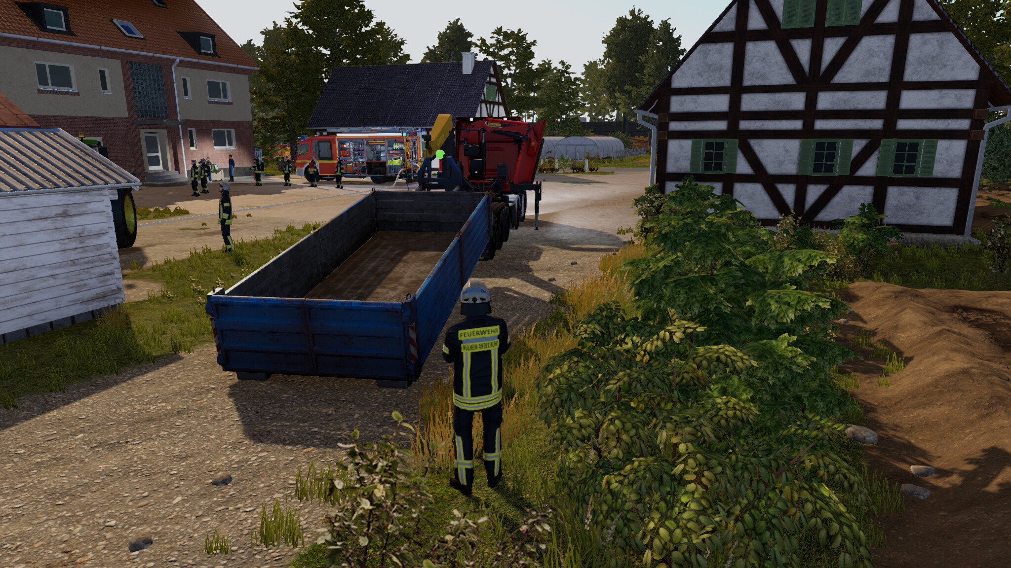 Notruf 112 - Die Feuerwehr Simulation 2: WLF - Das Wechselladerfahrzeug screenshot 7