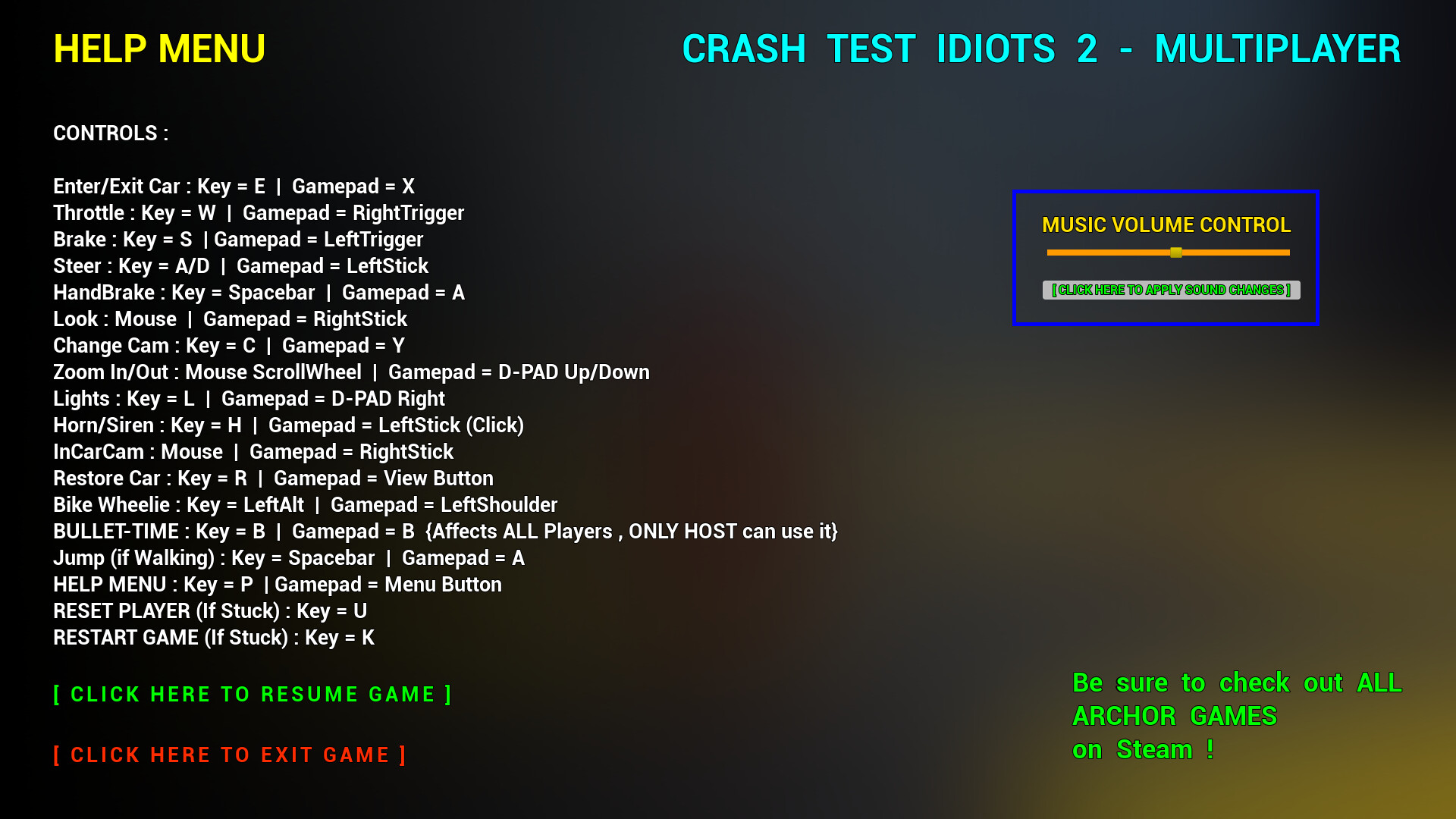 CRASH TEST IDIOTS 2 (MULTIPLAYER) screenshot 22