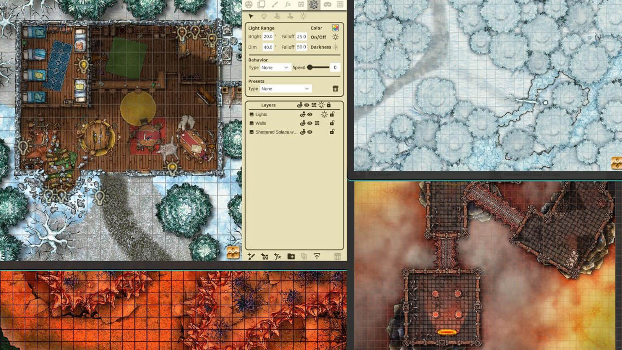 Fantasy Grounds - Map Collection - Fire & Ice screenshot 4