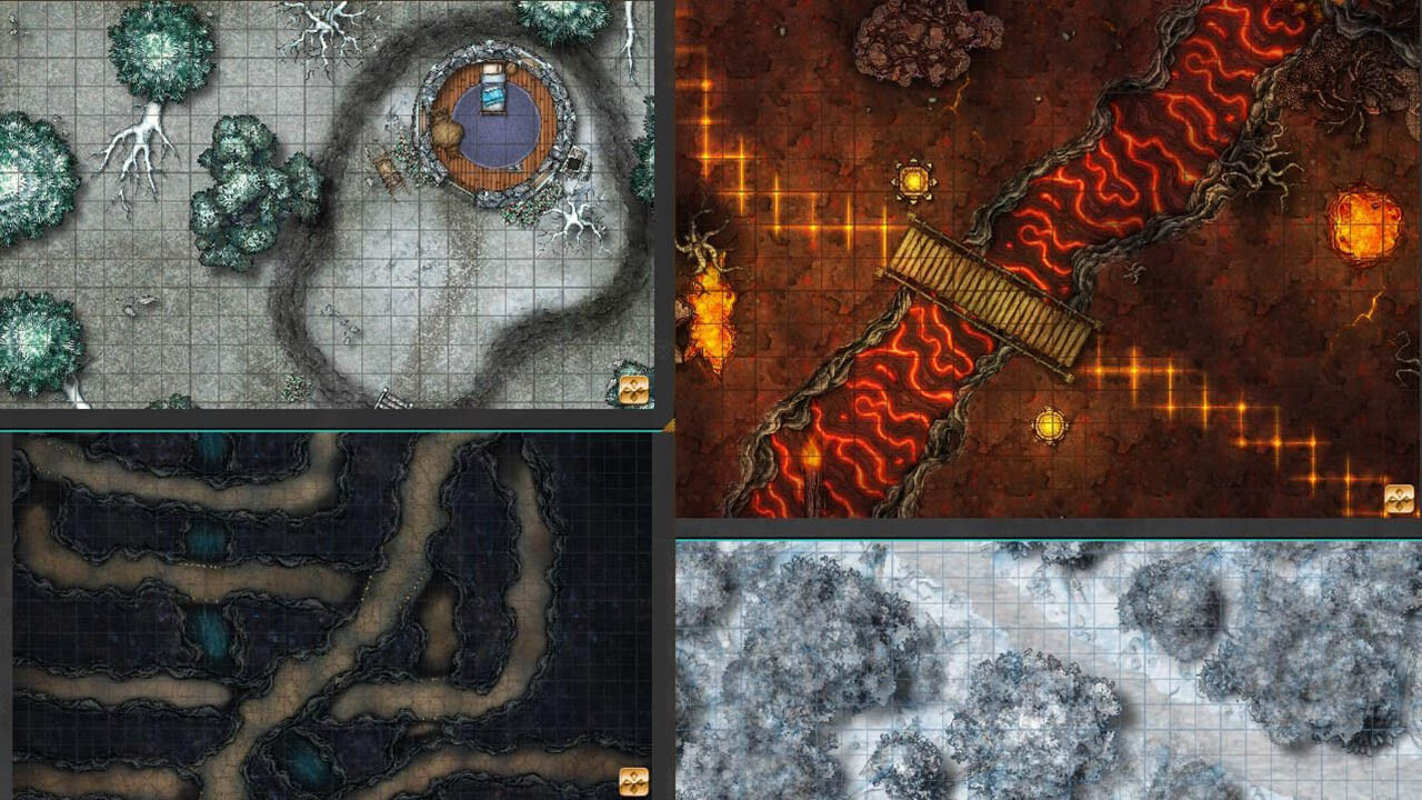 Fantasy Grounds - Map Collection - Fire & Ice screenshot 2