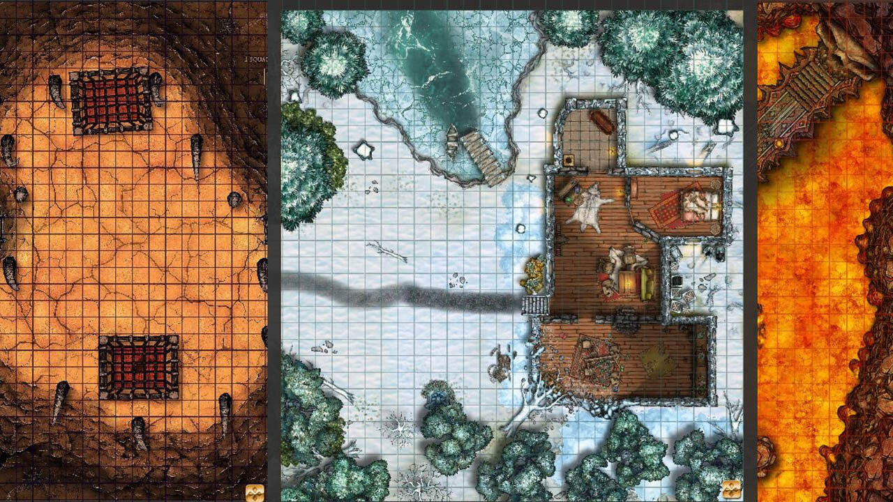 Fantasy Grounds - Map Collection - Fire & Ice screenshot 6