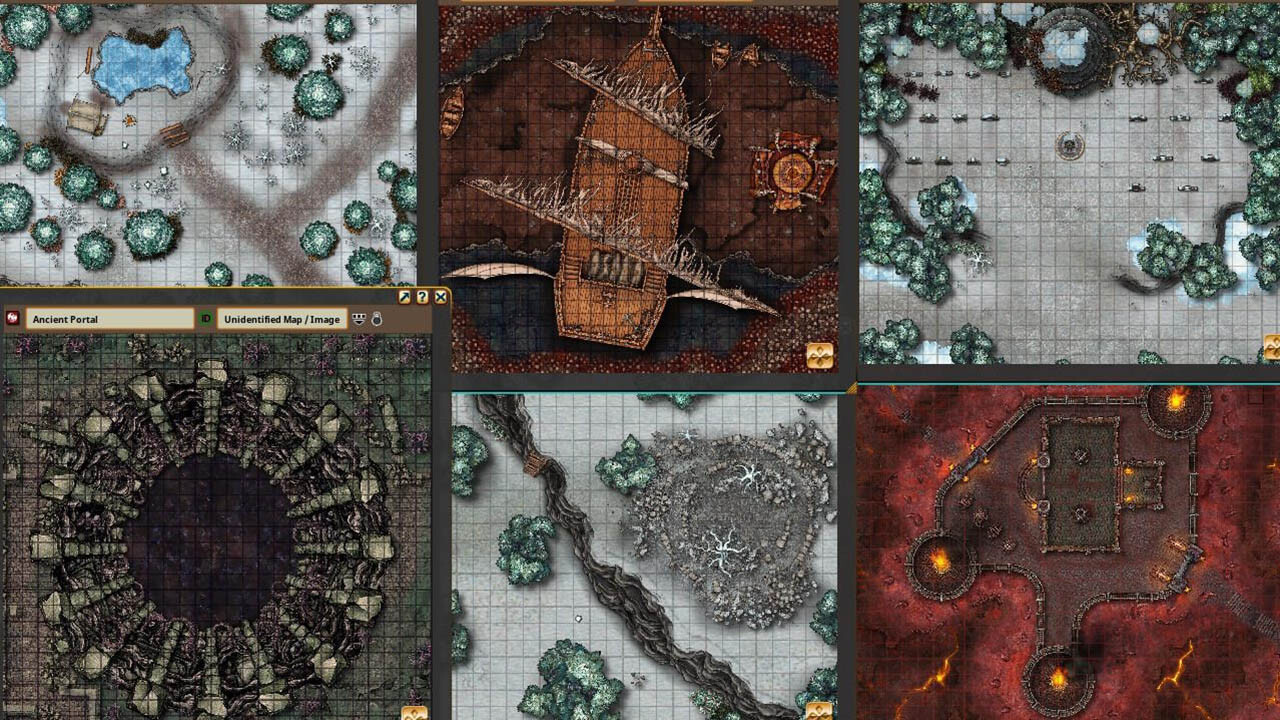 Fantasy Grounds - Map Collection - Fire & Ice screenshot 5