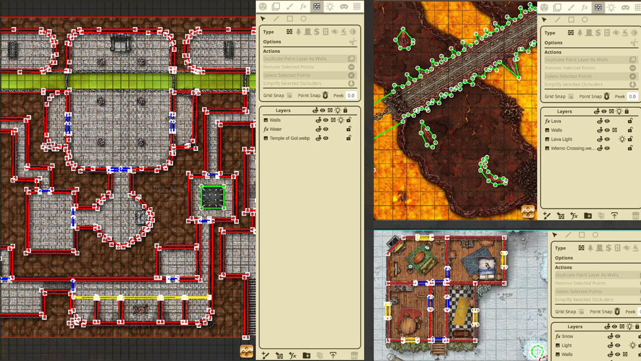 Fantasy Grounds - Map Collection - Fire & Ice screenshot 3