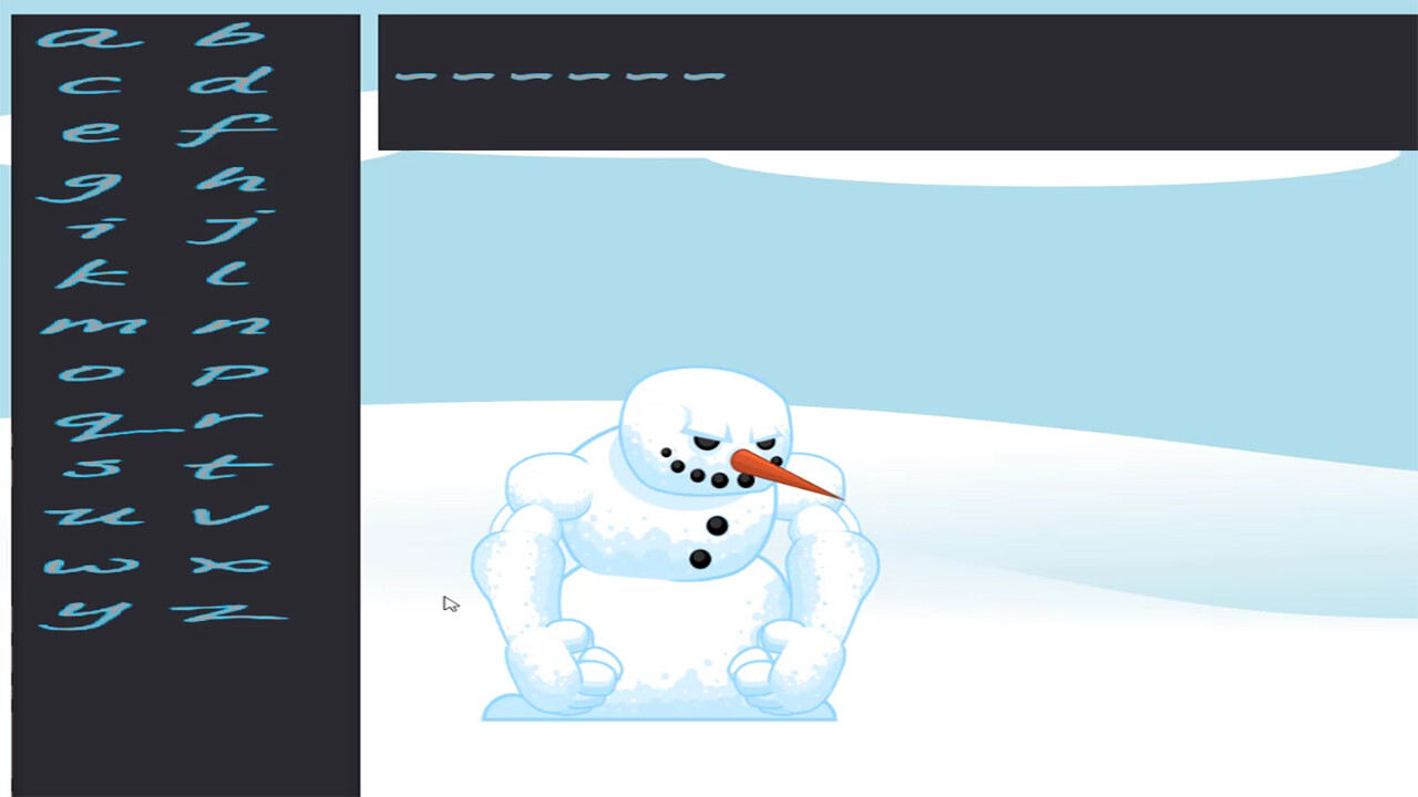 Snowman screenshot 1