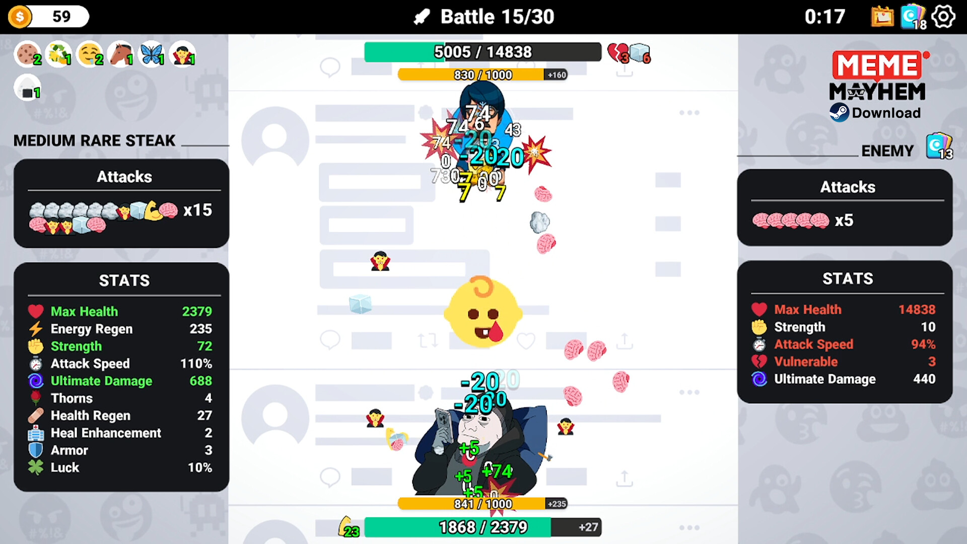 Meme Mayhem screenshot 4