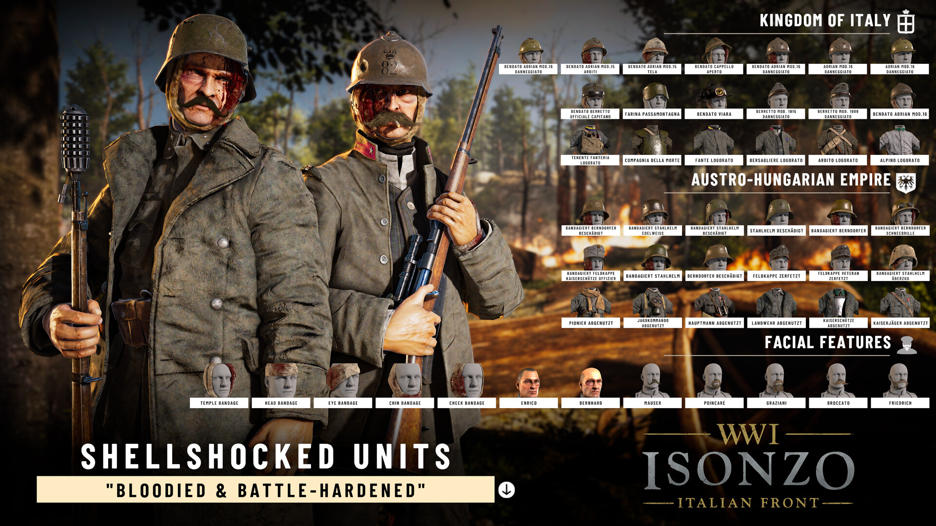 Isonzo - Shellshocked Units Pack screenshot 1