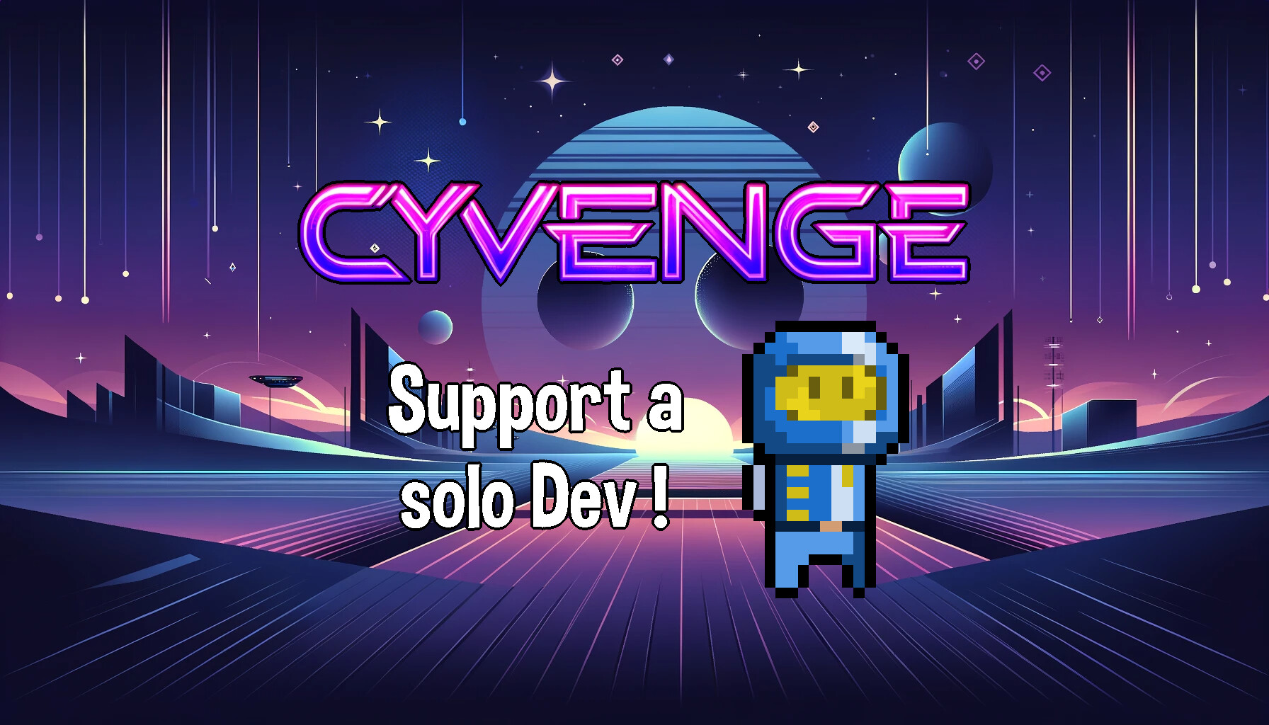 CyVenge - Support a solo Dev screenshot 1