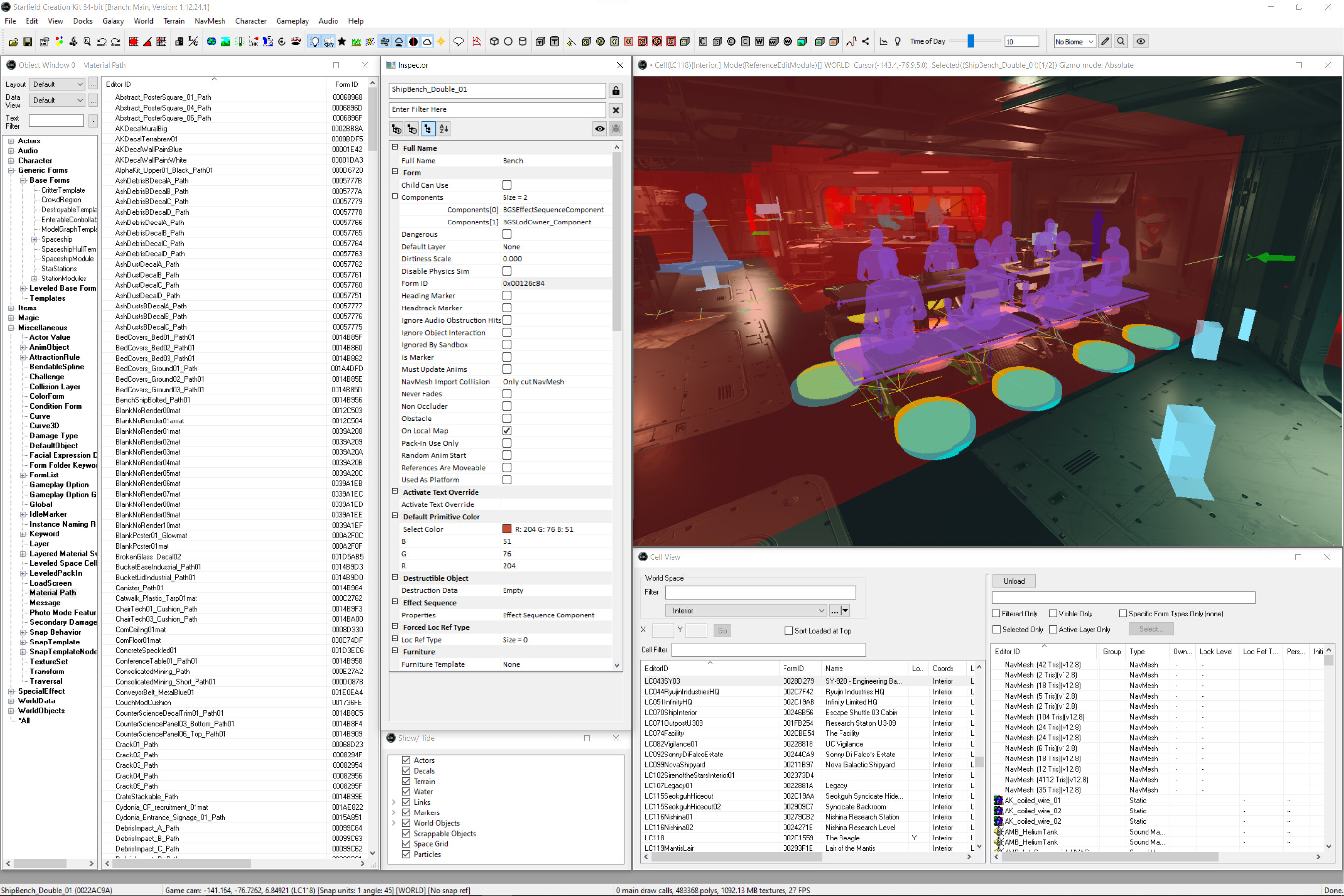 Starfield: Creation Kit screenshot 1