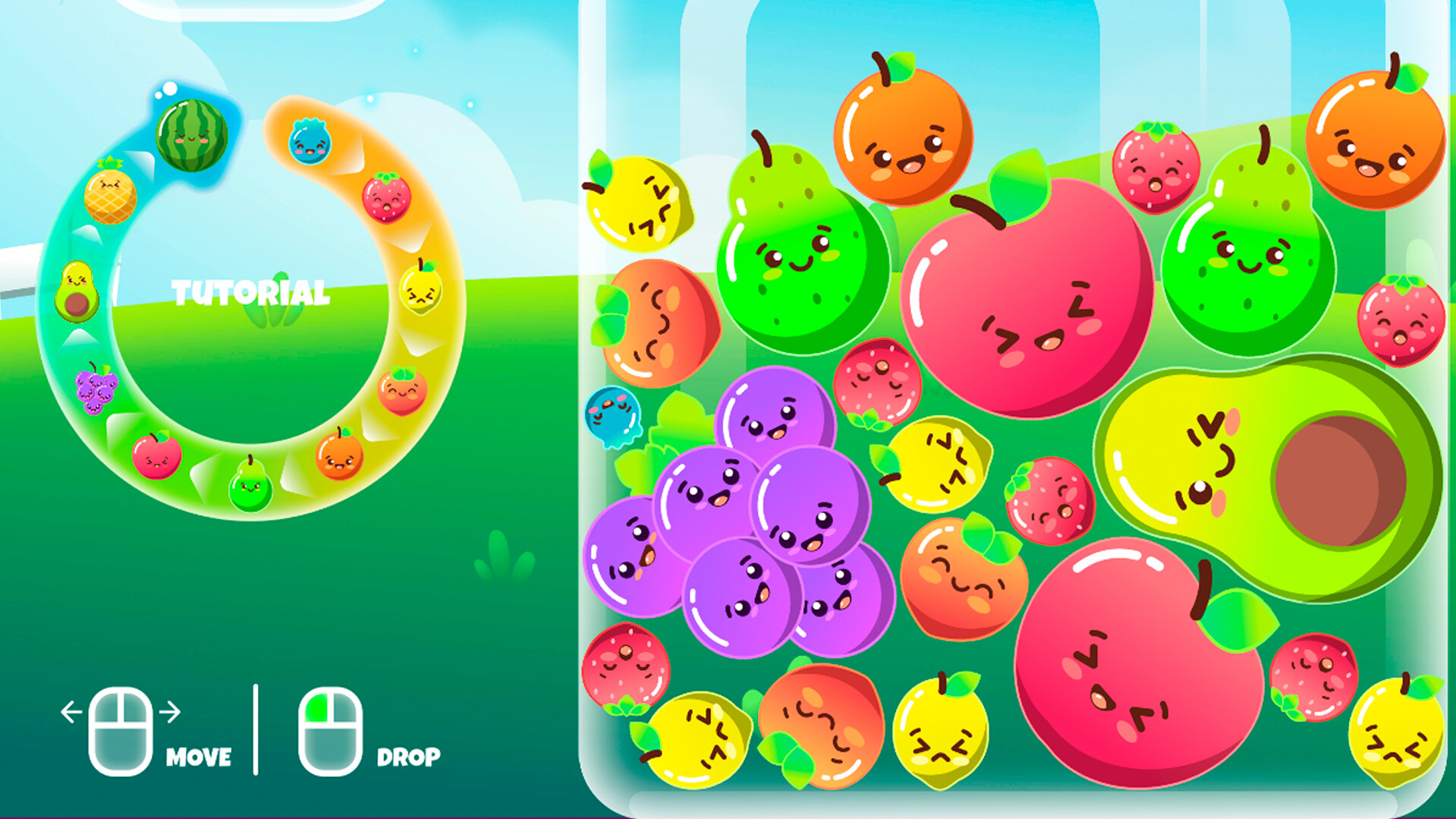 Watermelon Suika Game screenshot 2