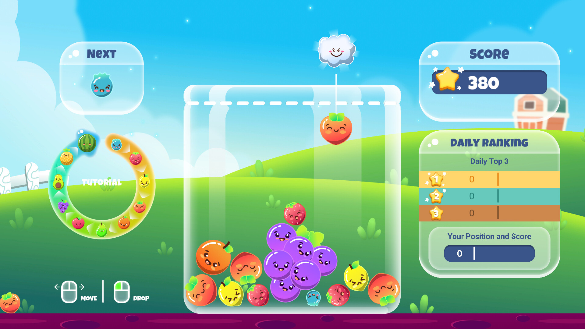 Watermelon Suika Game screenshot 4
