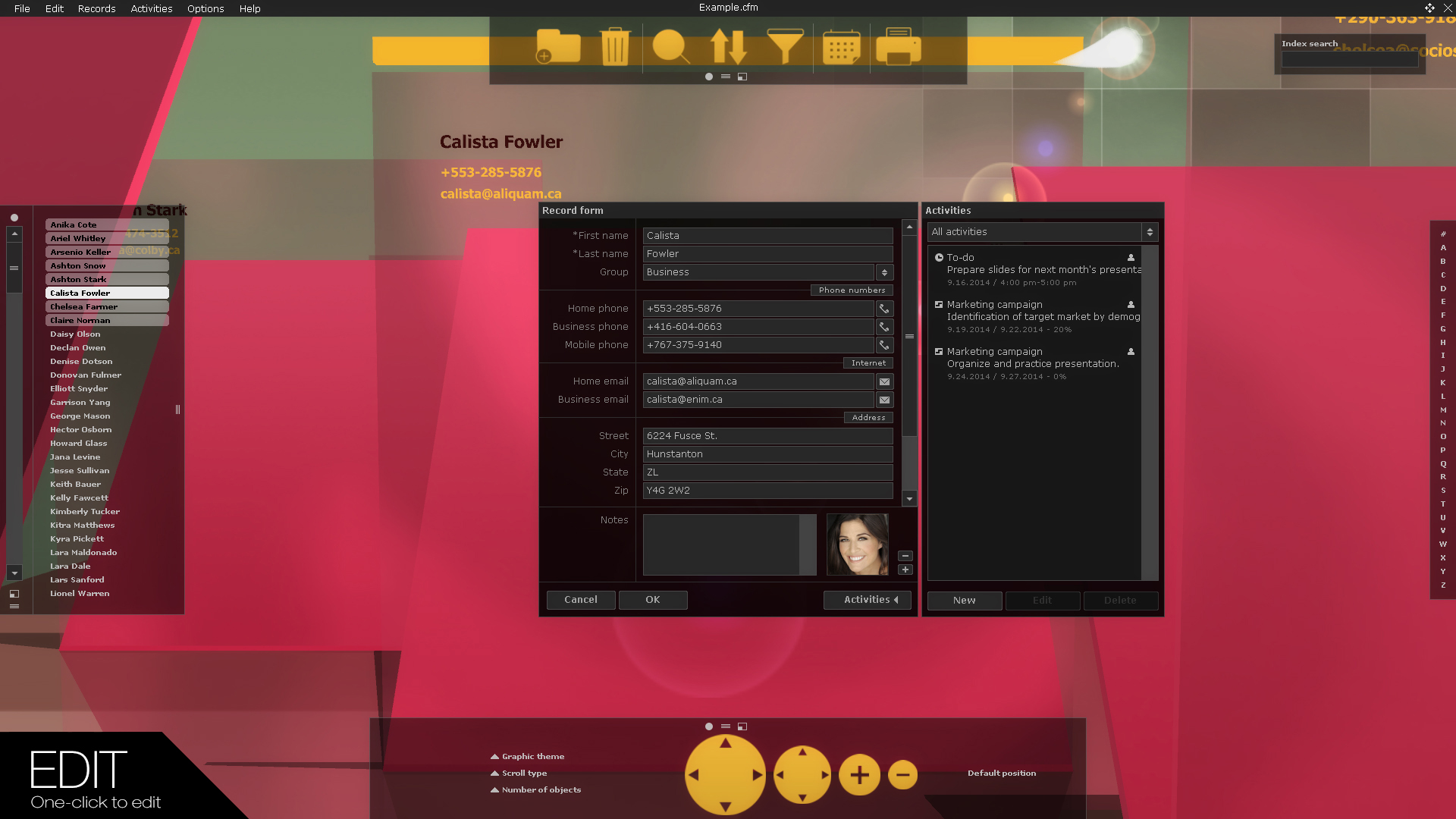 CardFile3D screenshot 6