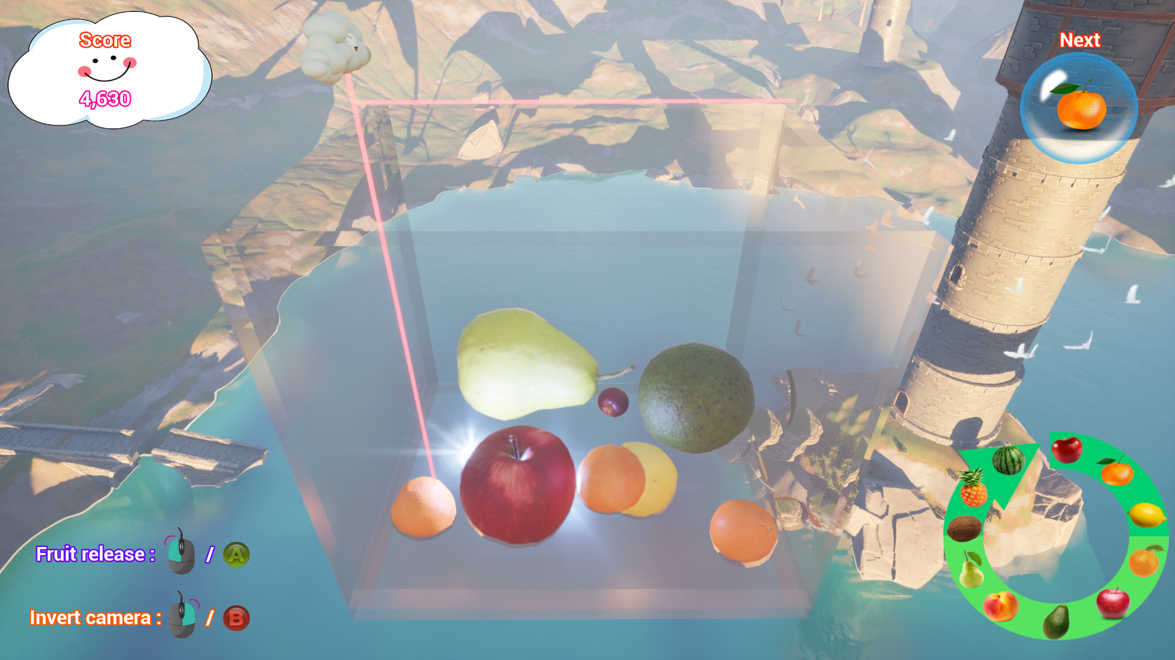 Suika game 3D screenshot 5
