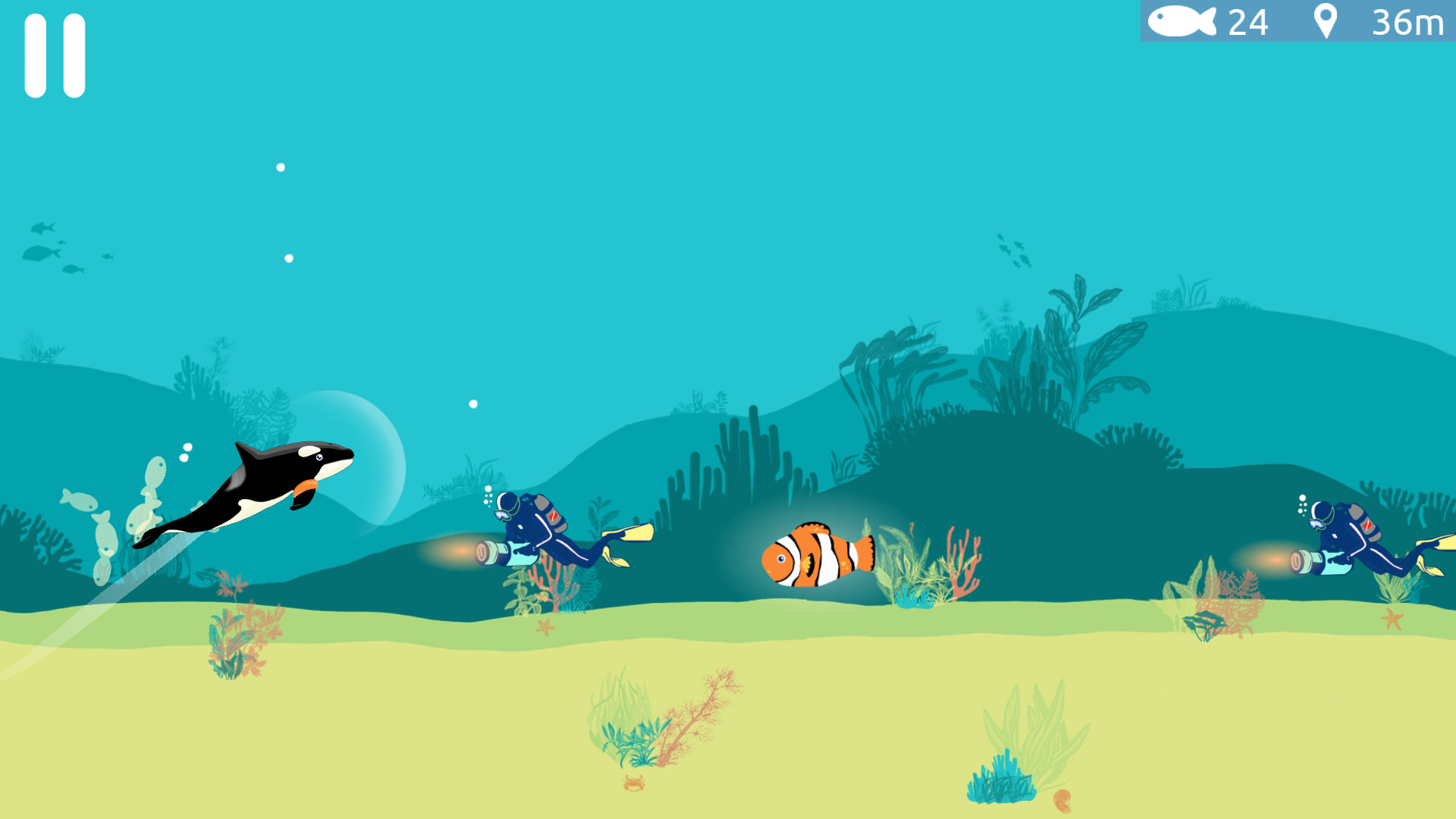 OrcinUS: Orca Pod Rescue screenshot 1