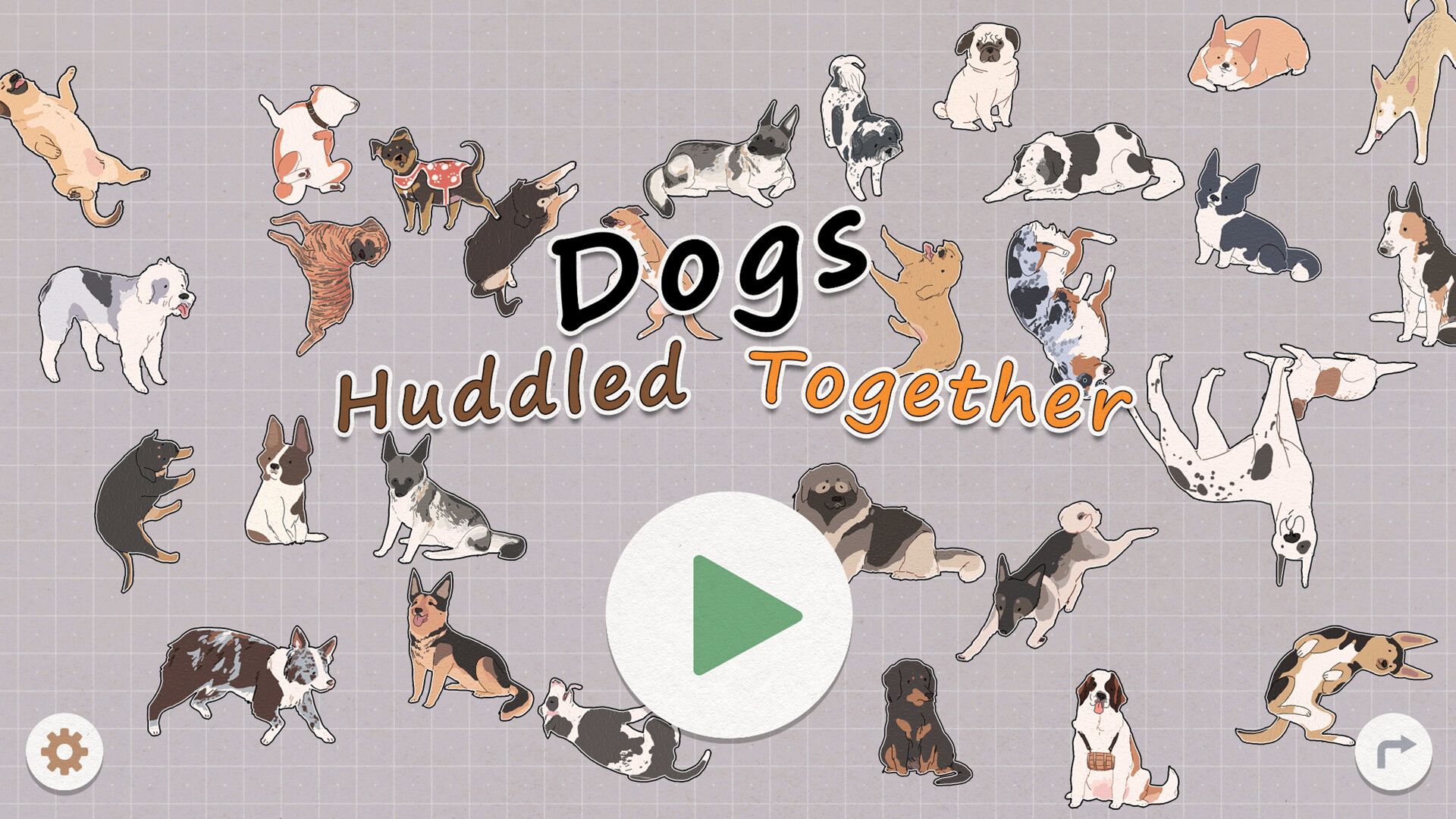 Dogs Huddled Together screenshot 7