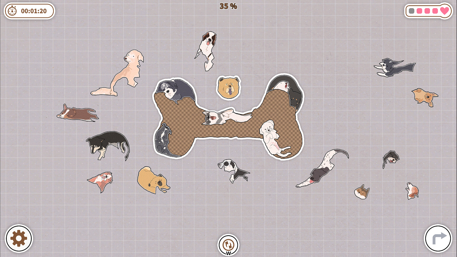 Dogs Huddled Together screenshot 8