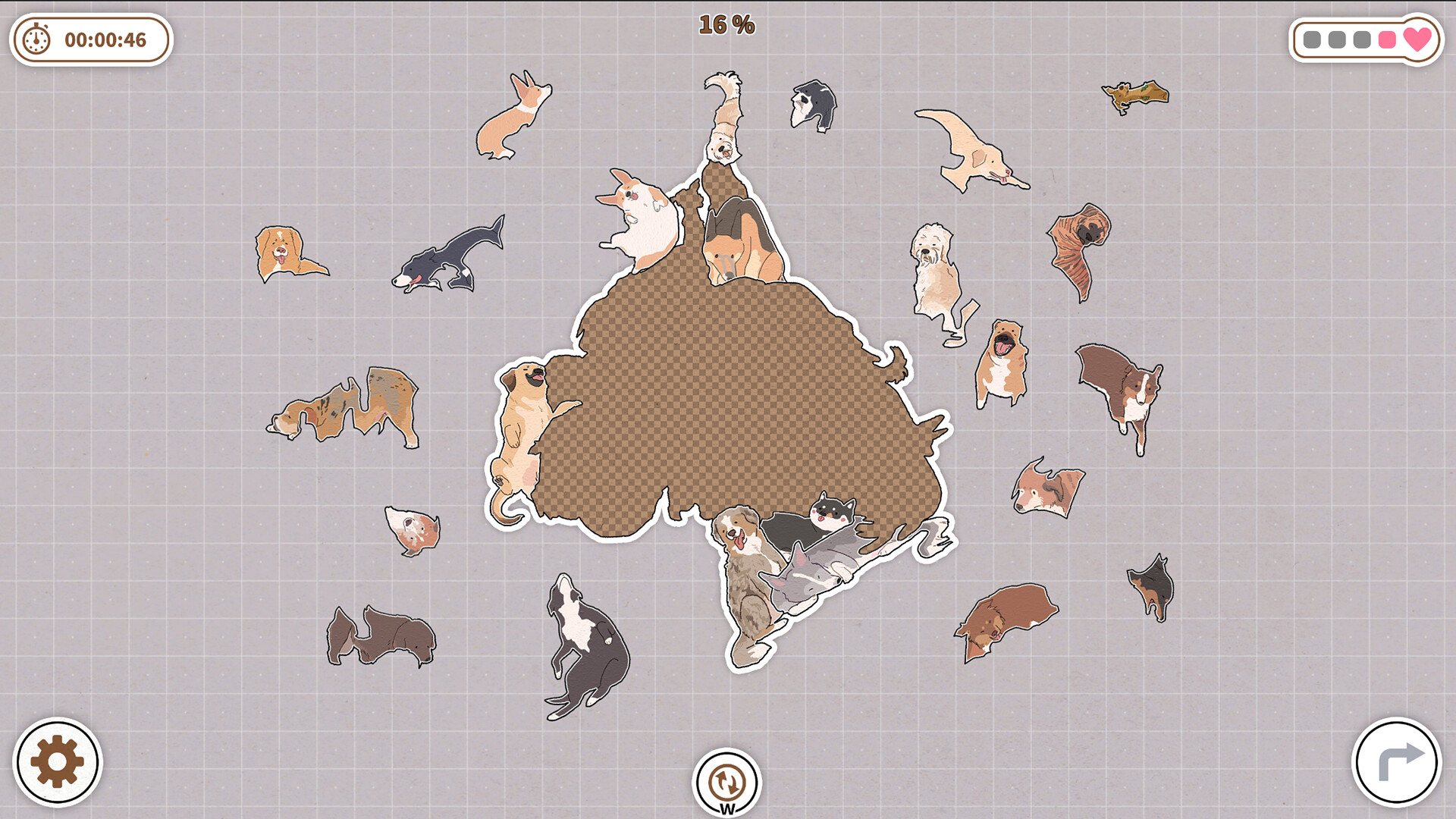 Dogs Huddled Together screenshot 5