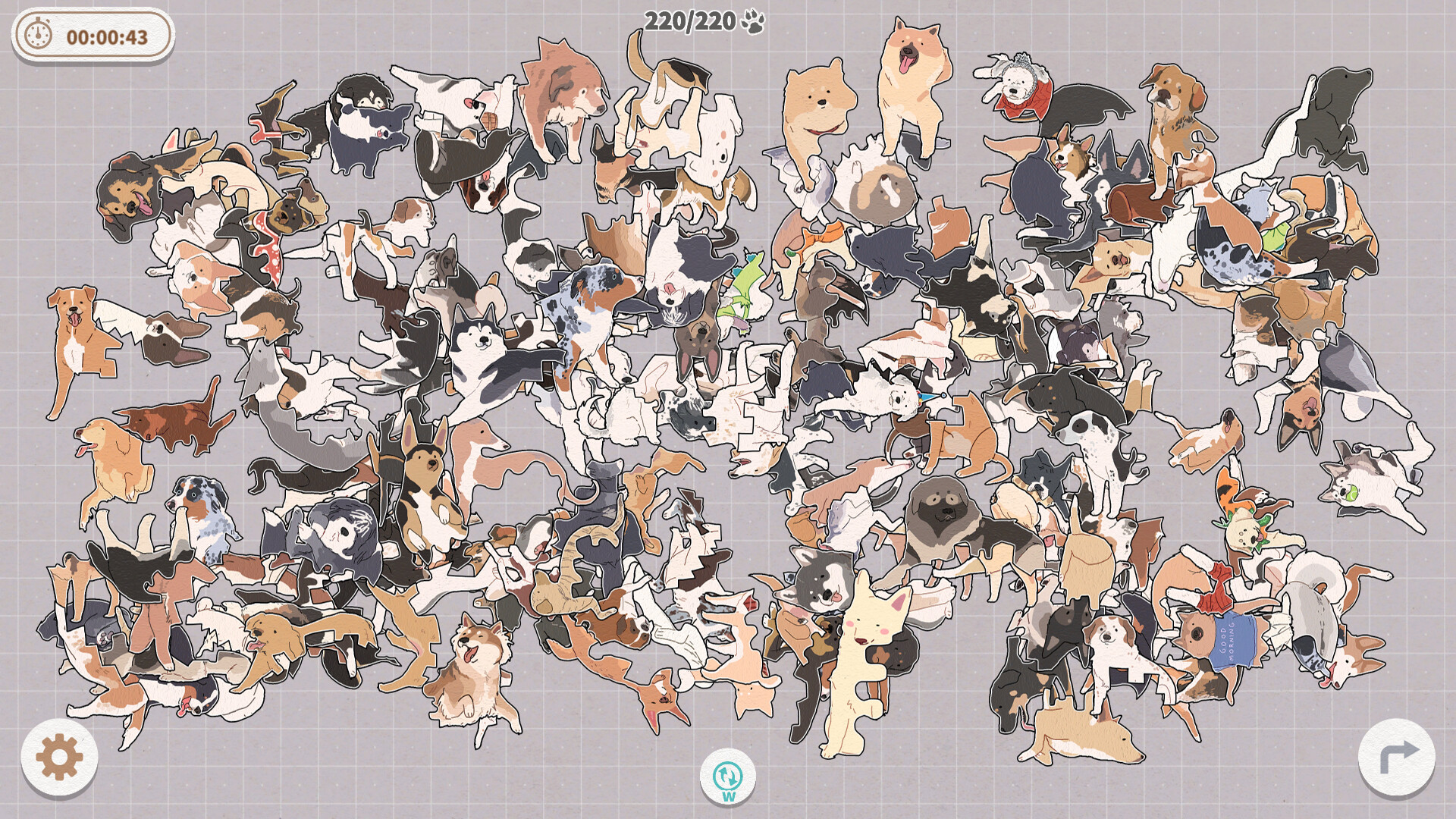 Dogs Huddled Together screenshot 10