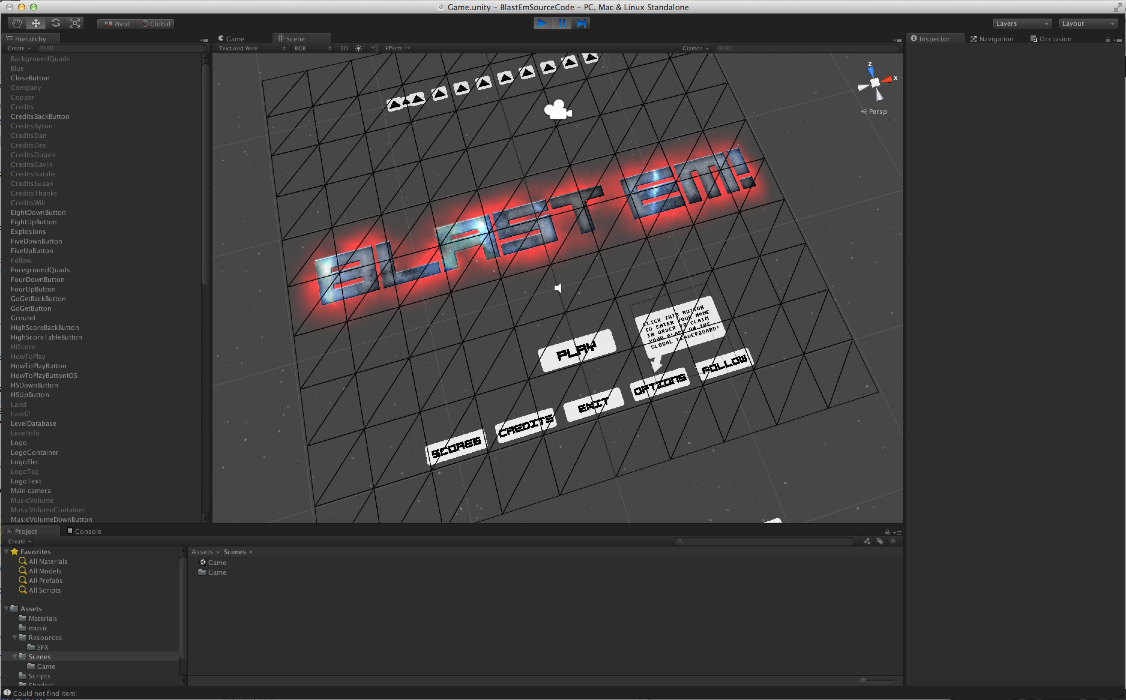Blast Em! Source Code screenshot 1
