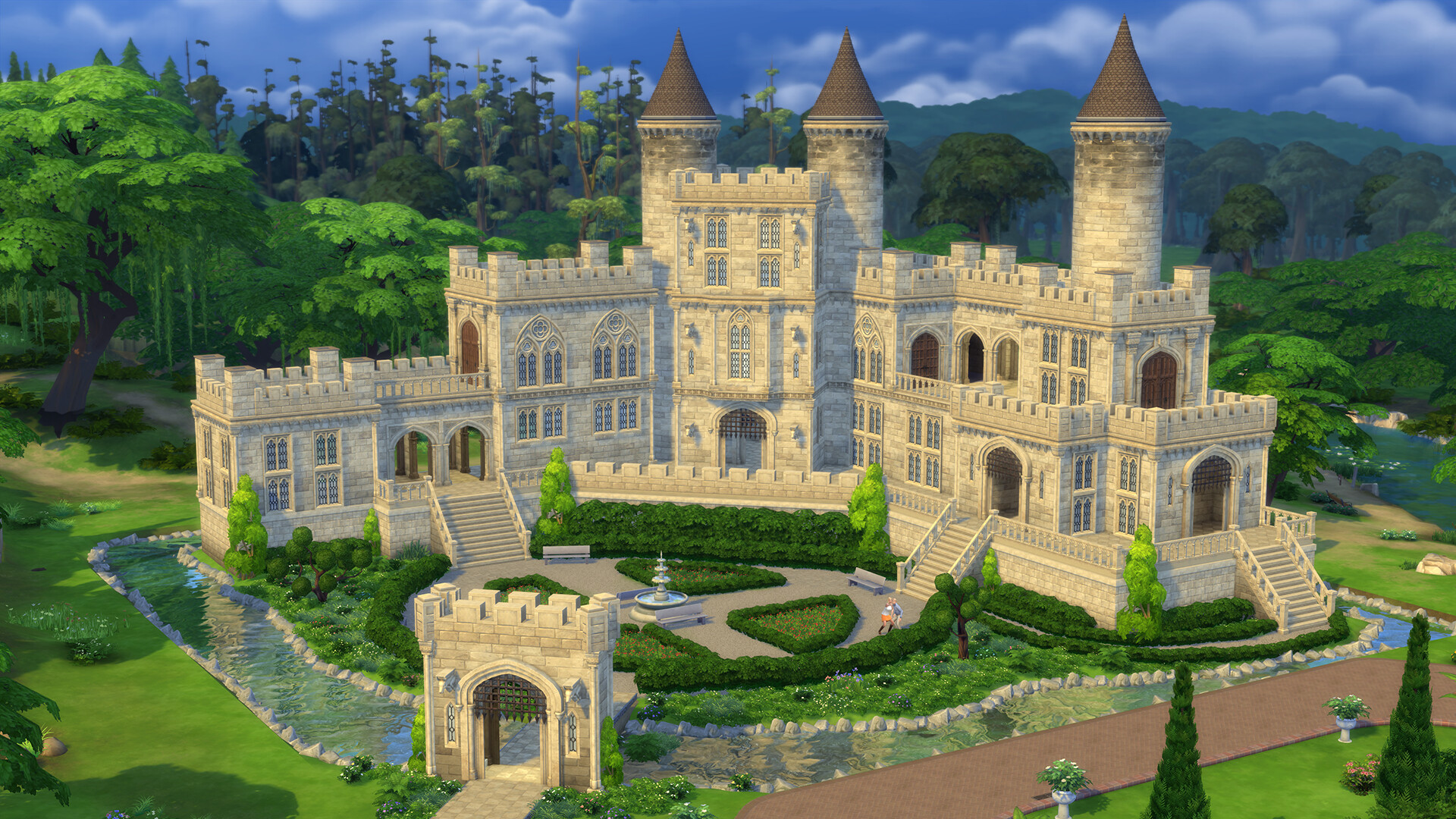 The Sims™ 4 Castle Estate Kit screenshot 1