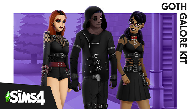 The Sims™ 4 Goth stil kit