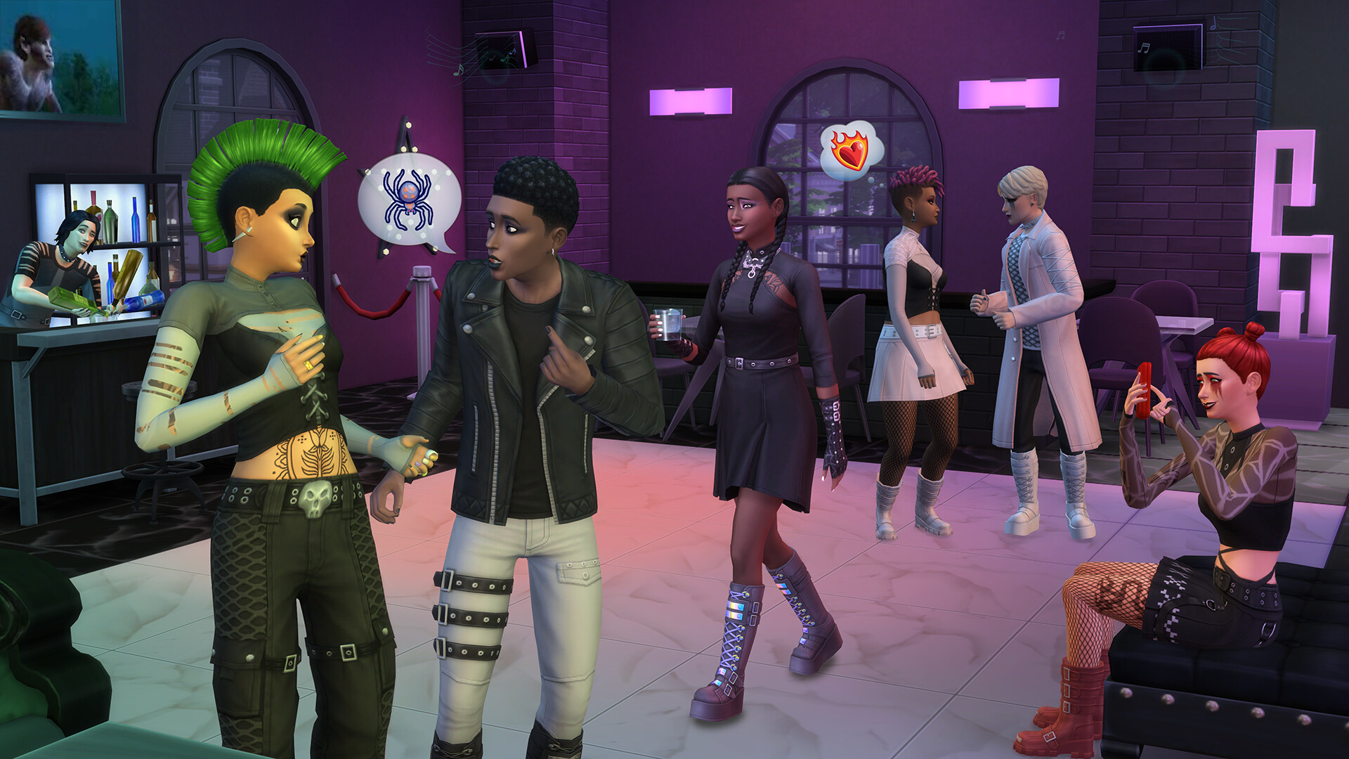 The Sims™ 4 Goth Galore Kit screenshot 1