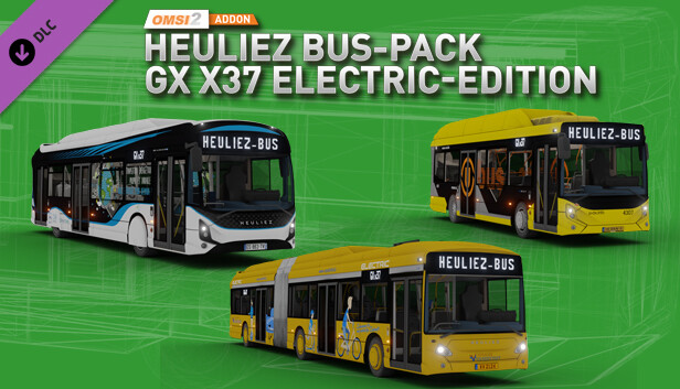 Steam：OMSI 2 Add-on Heuliez Bus-Pack GX x37 Elektro-Edition