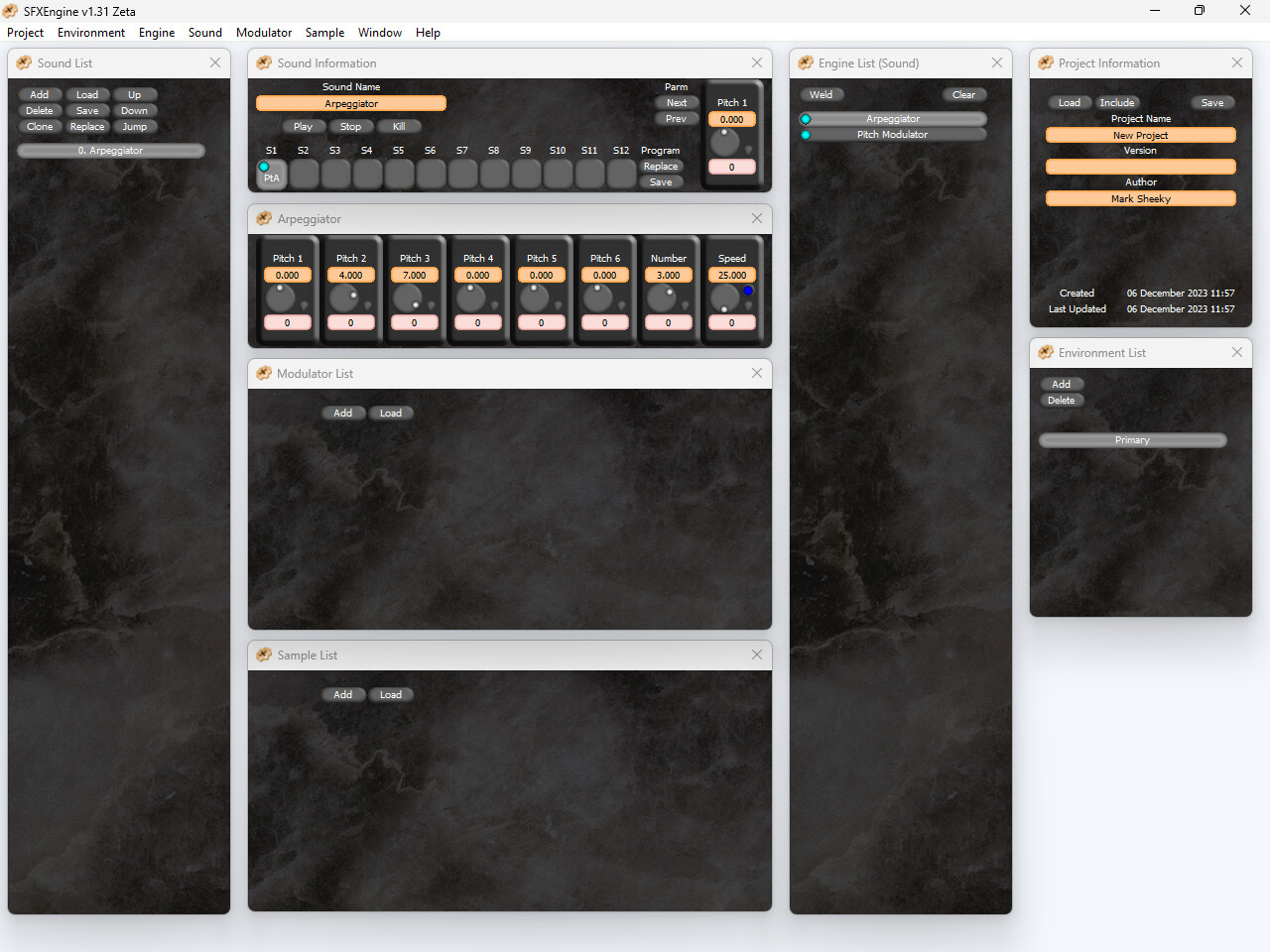 SFXEngine Bolt-on: Pitch Engines screenshot 1