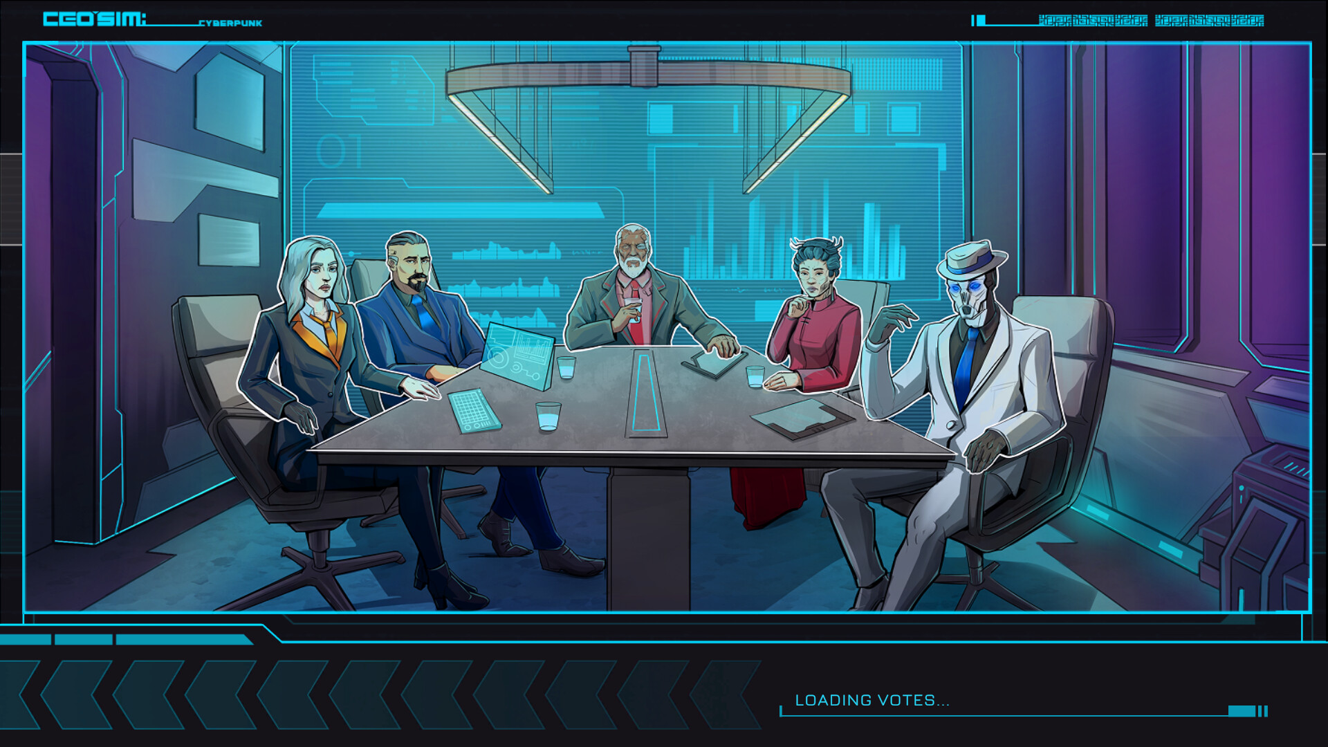 CEO Sim: Cyberpunk screenshot 6