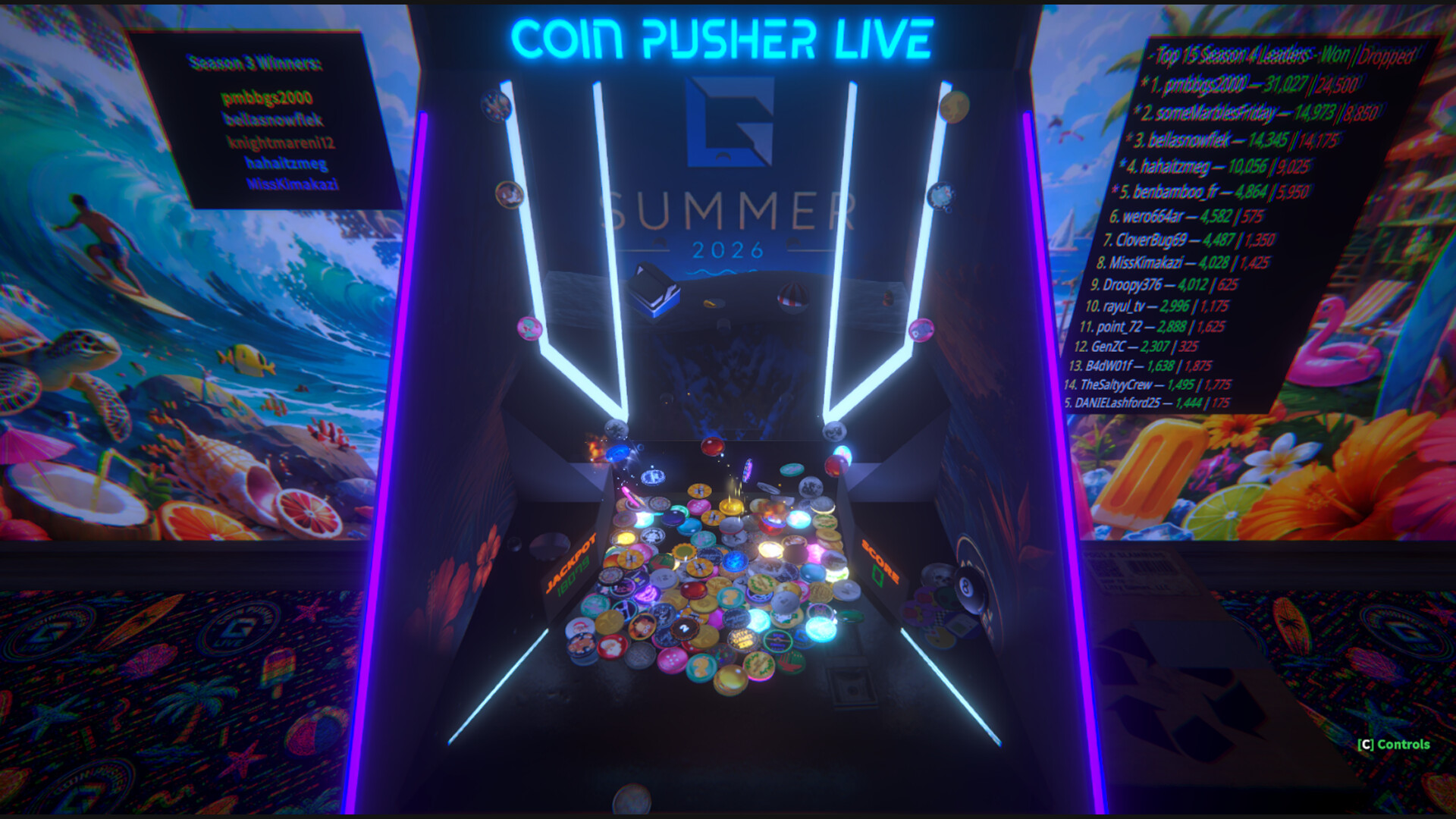 Coin Pusher Live screenshot 1