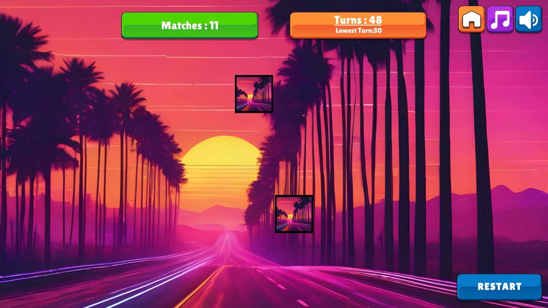 OG Memory: Synthwave Cars screenshot 1