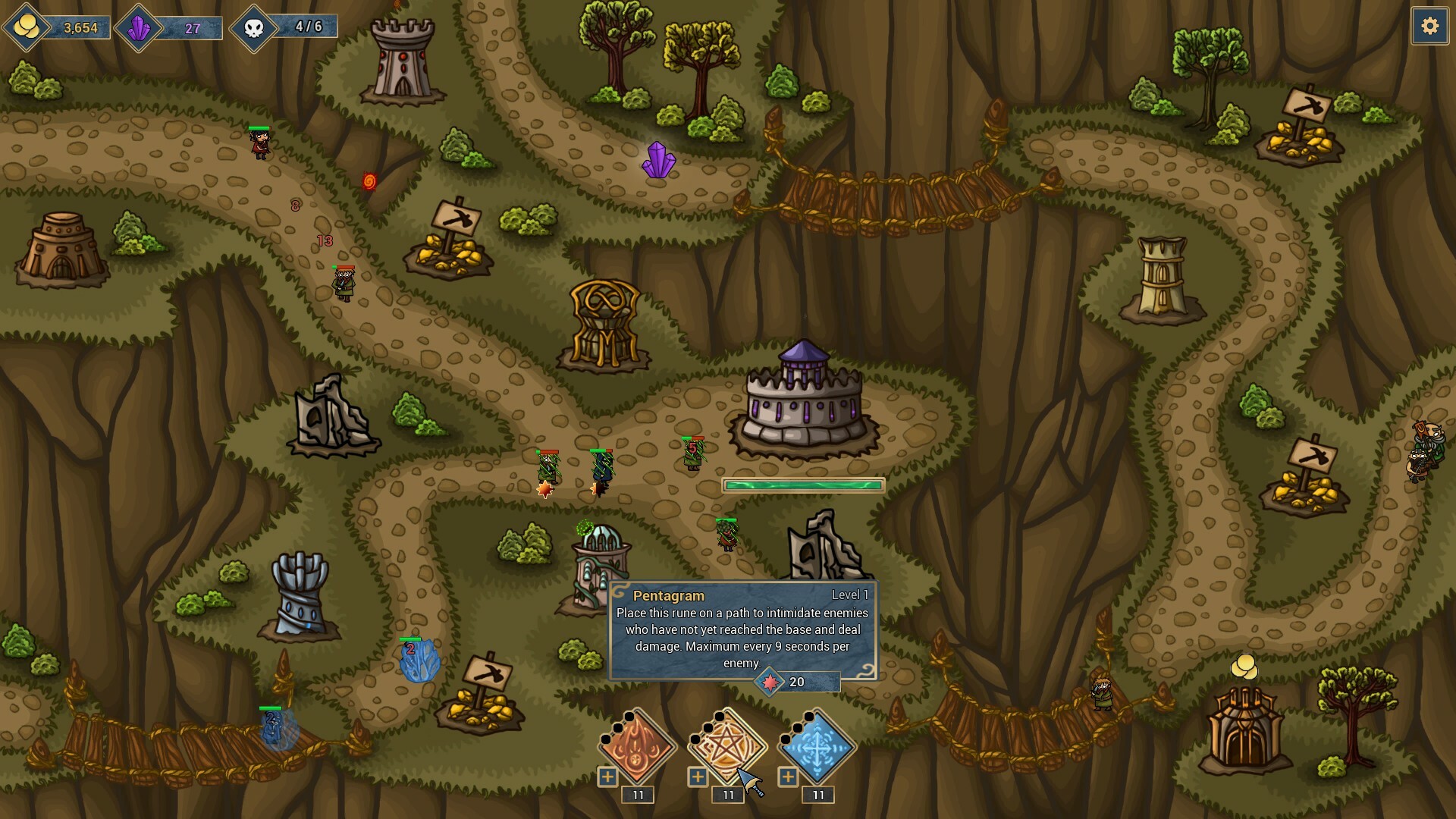 Broken Lands - Tower Defense screenshot 9